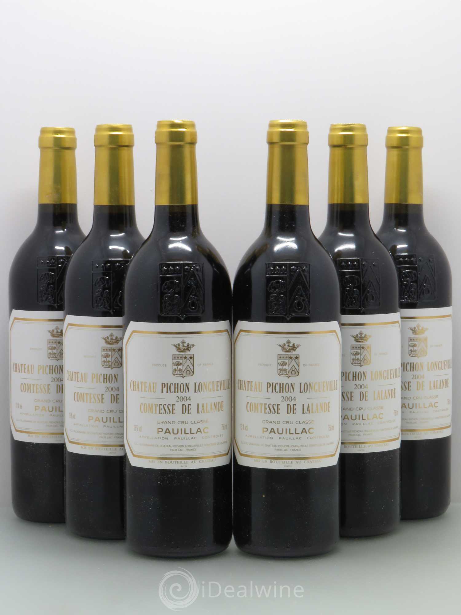 Château Pichon Longueville Comtesse de Lalande 2ème Grand Cru Classé 2004 - Lot de 6 bouteilles - 0
