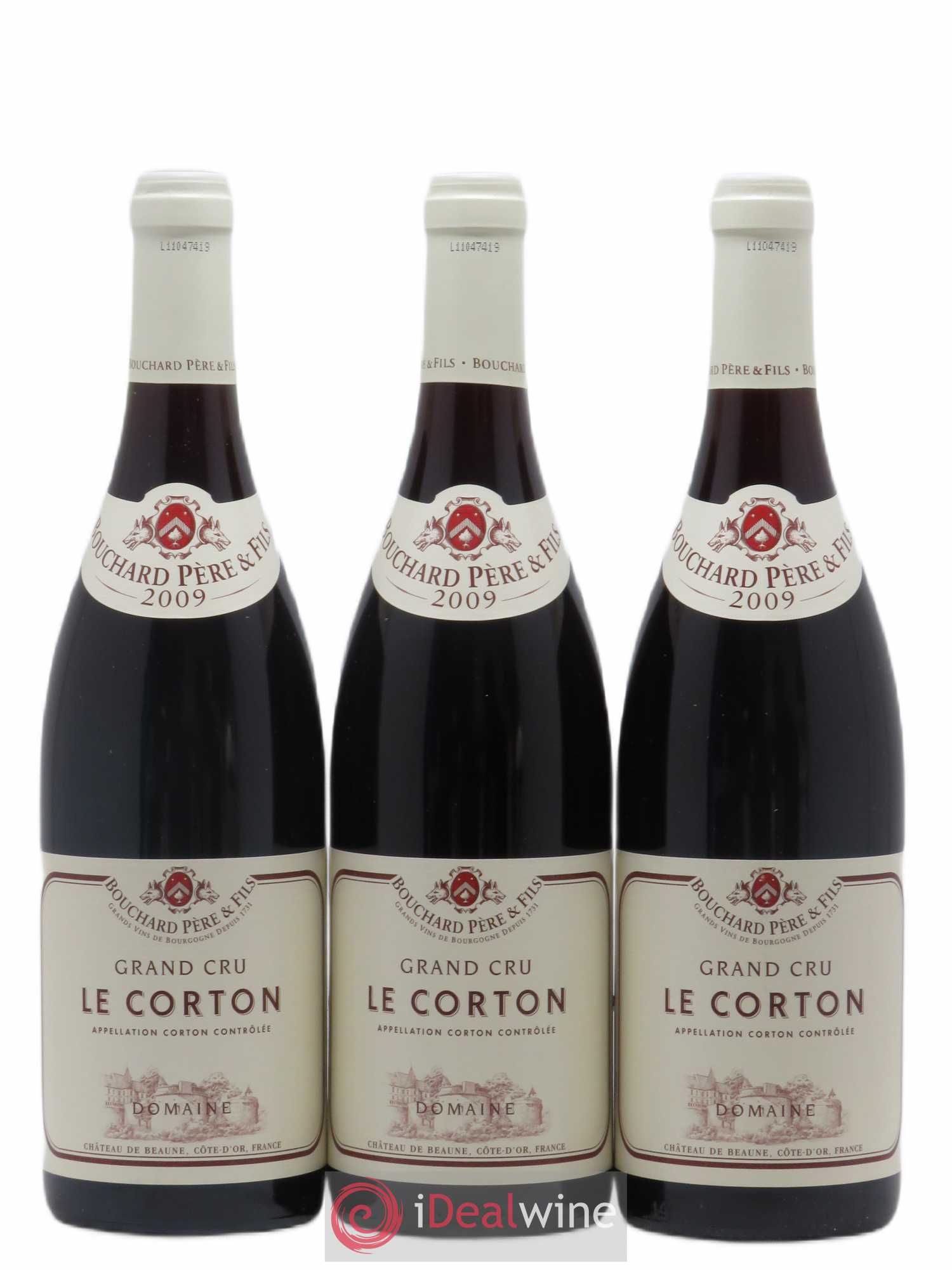 Corton Grand Cru Le Corton Bouchard Père & Fils 2009 - Lot de 6 bouteilles - 2