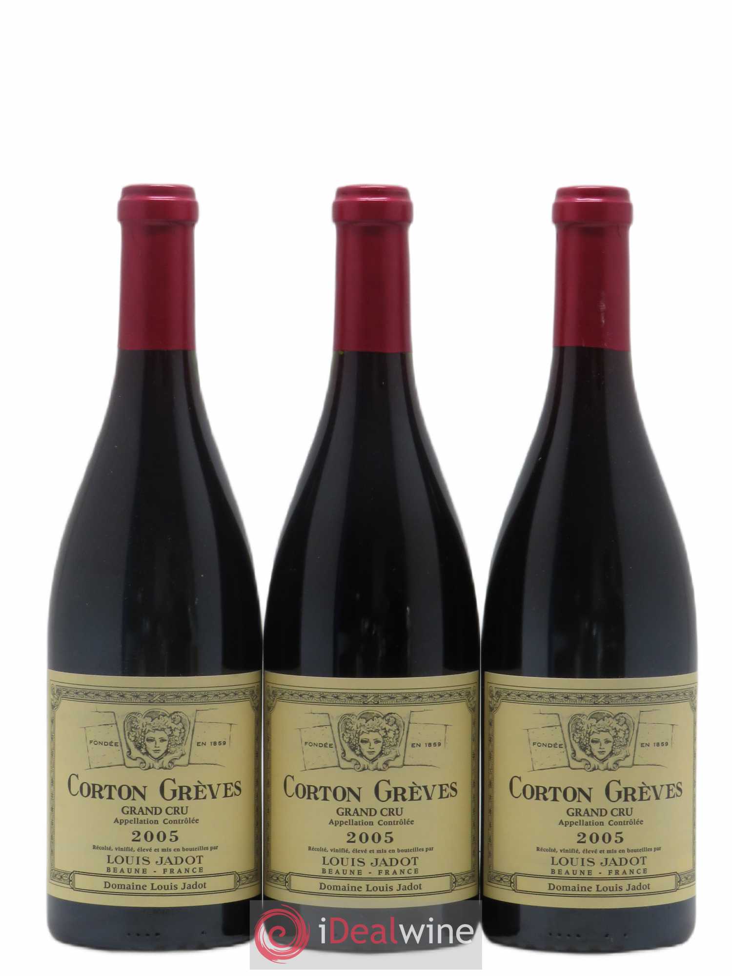 Corton Grand Cru Grèves Louis Jadot (Domaine) 2005 - Lot de 6 bouteilles - 2