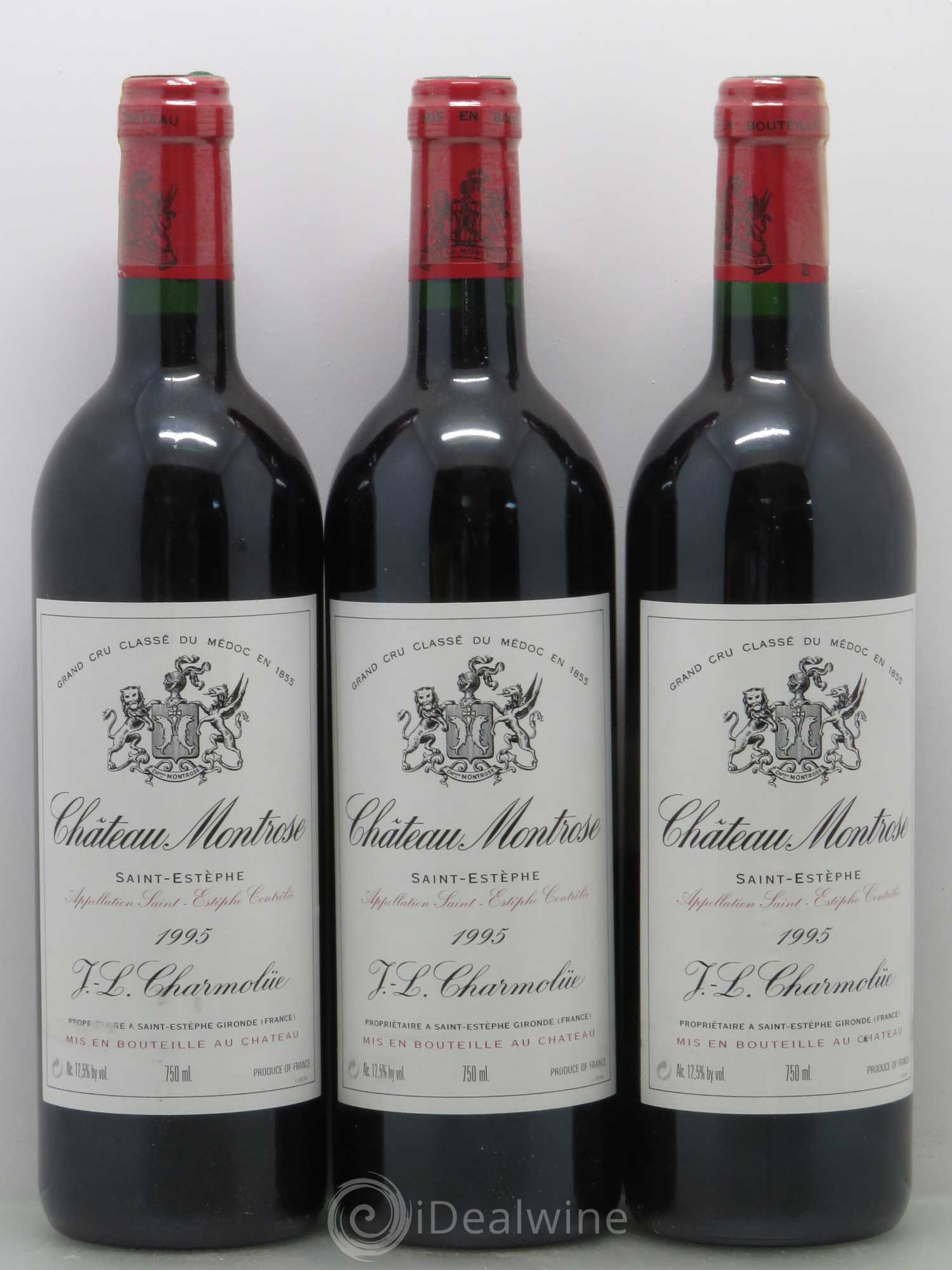 Château Montrose 2ème Grand Cru Classé 1995 - Lot de 12 bouteilles - 4