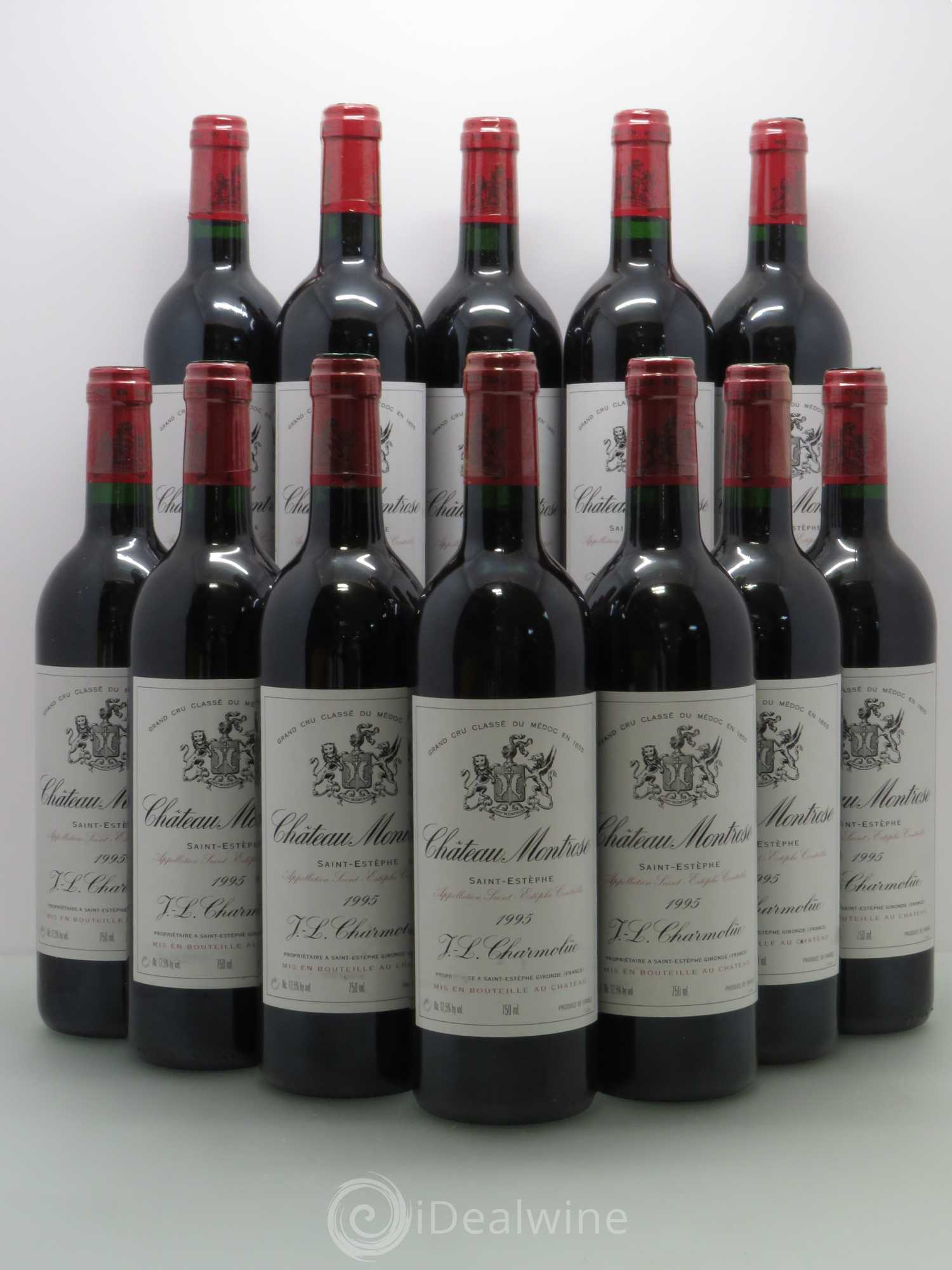 Château Montrose 2ème Grand Cru Classé 1995 - Lot de 12 bouteilles - 0