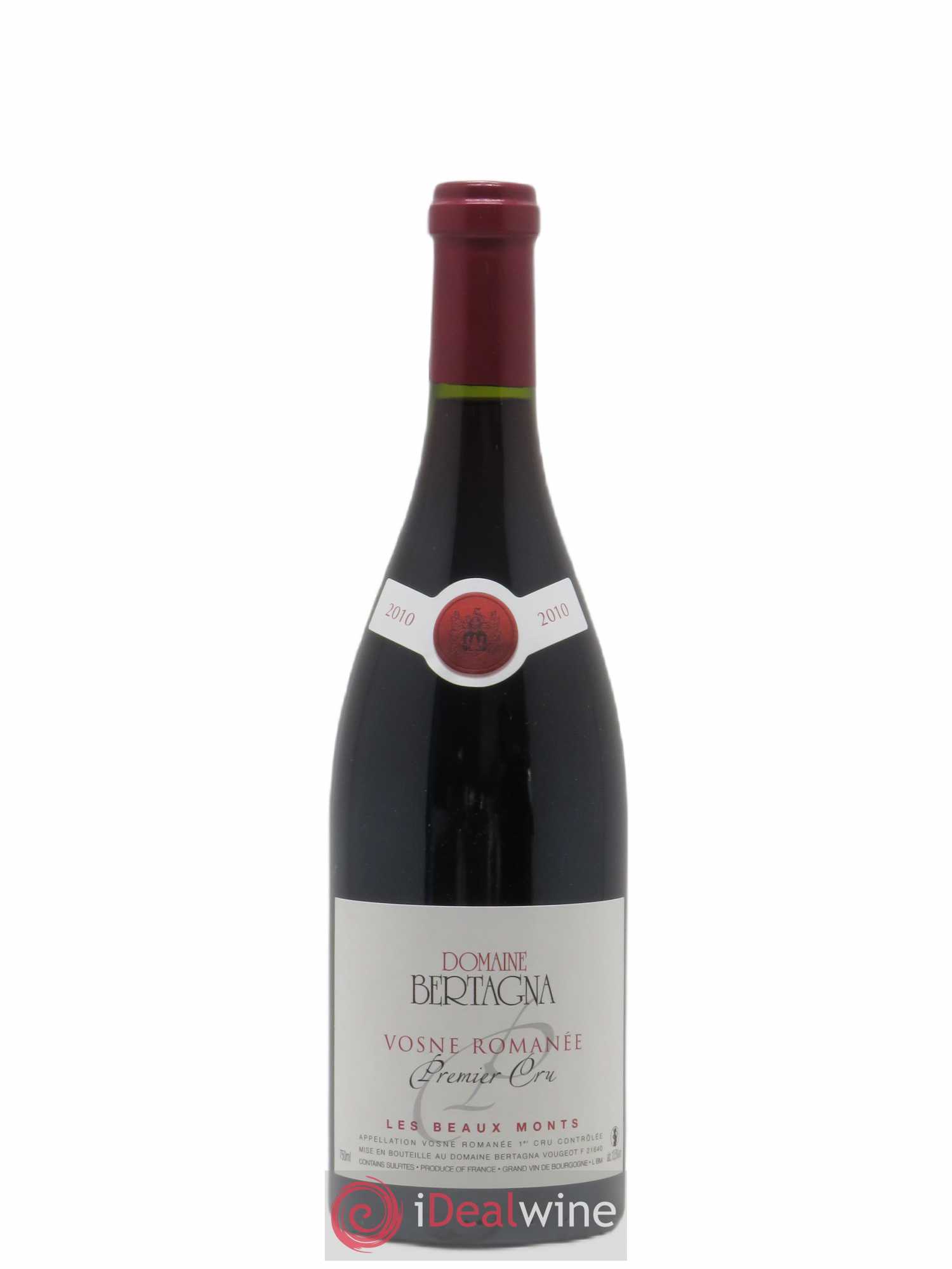 Vosne-Romanée 1er Cru Les Beaux-Monts Bertagna 2010 - Lot de 1 bouteille - 0