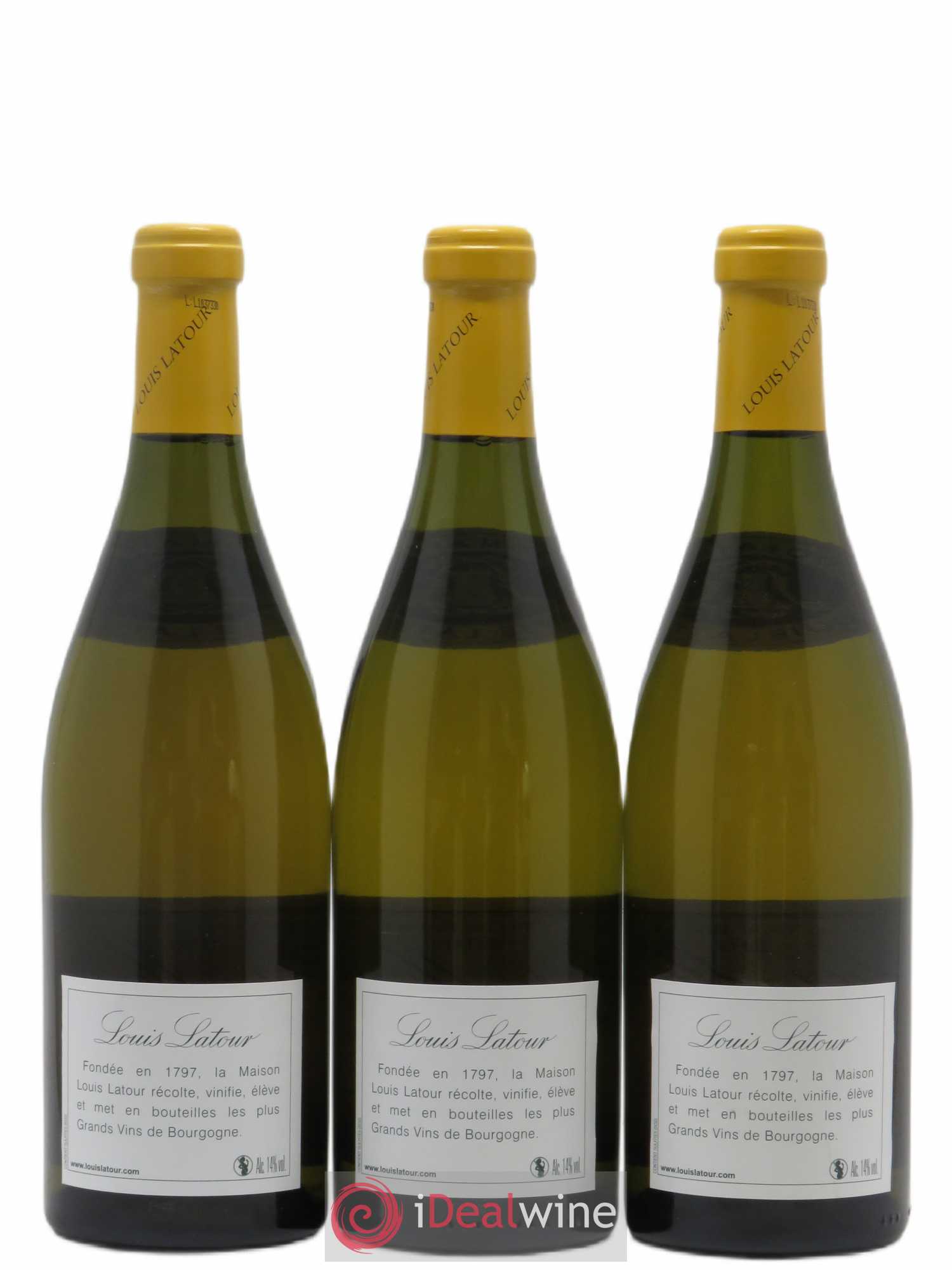 Chevalier-Montrachet Grand Cru Les Demoiselles Louis Latour 2010 - Lot de 3 bouteilles - 1