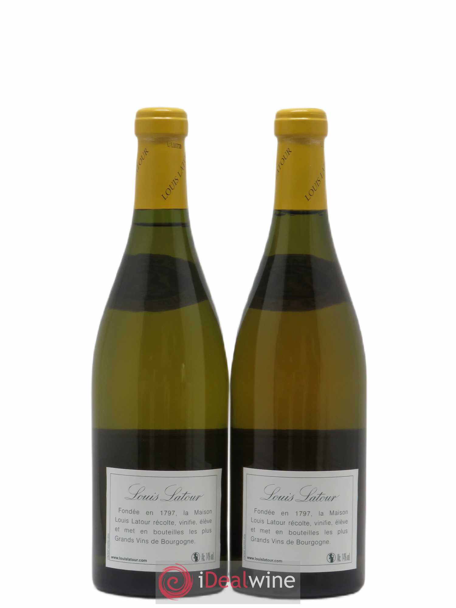 Chevalier-Montrachet Grand Cru Les Demoiselles Louis Latour 2010 - Lot de 2 bouteilles - 1