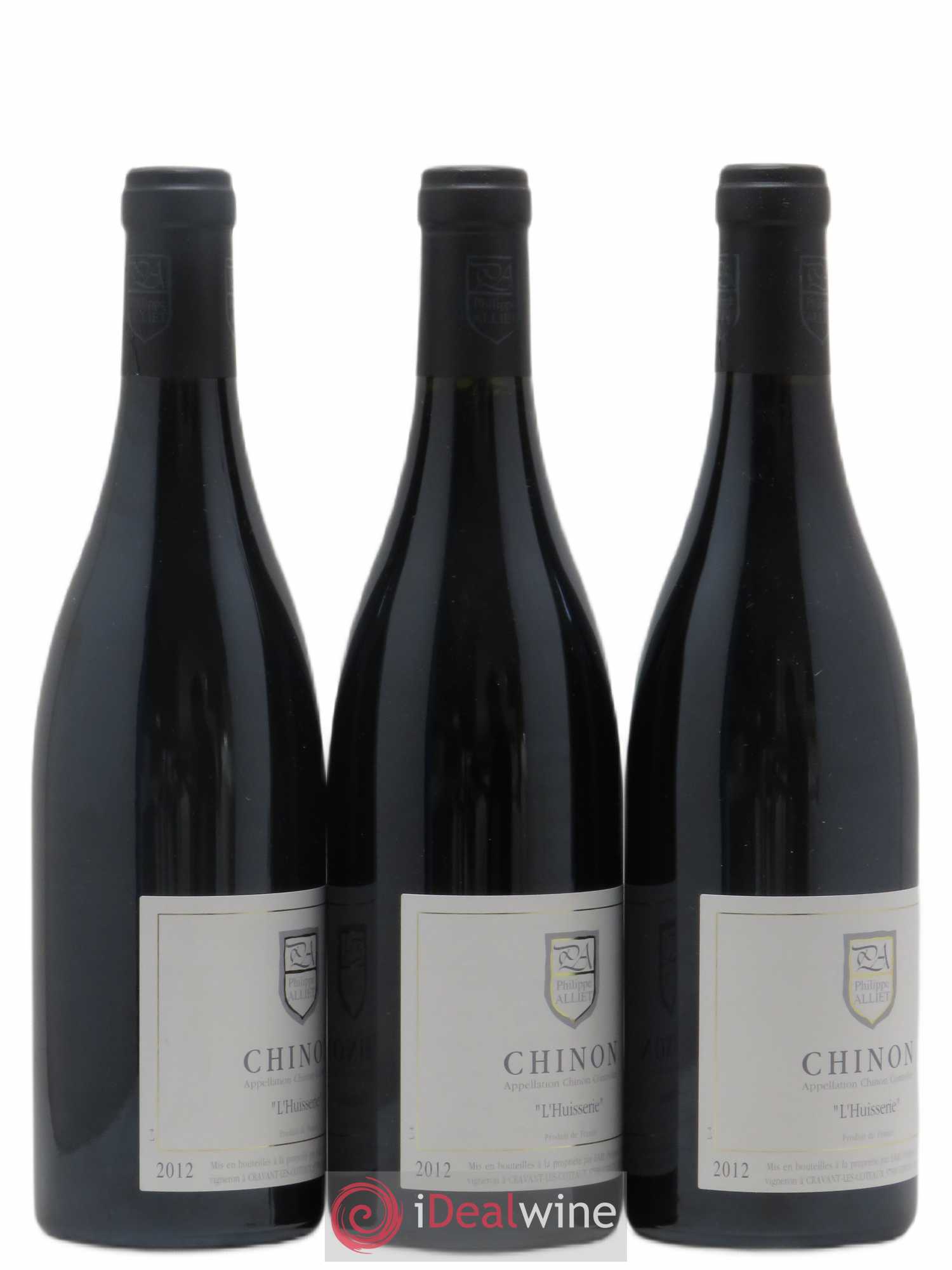 Chinon L'Huisserie Philippe Alliet 2012 - Lot de 3 bouteilles - 1