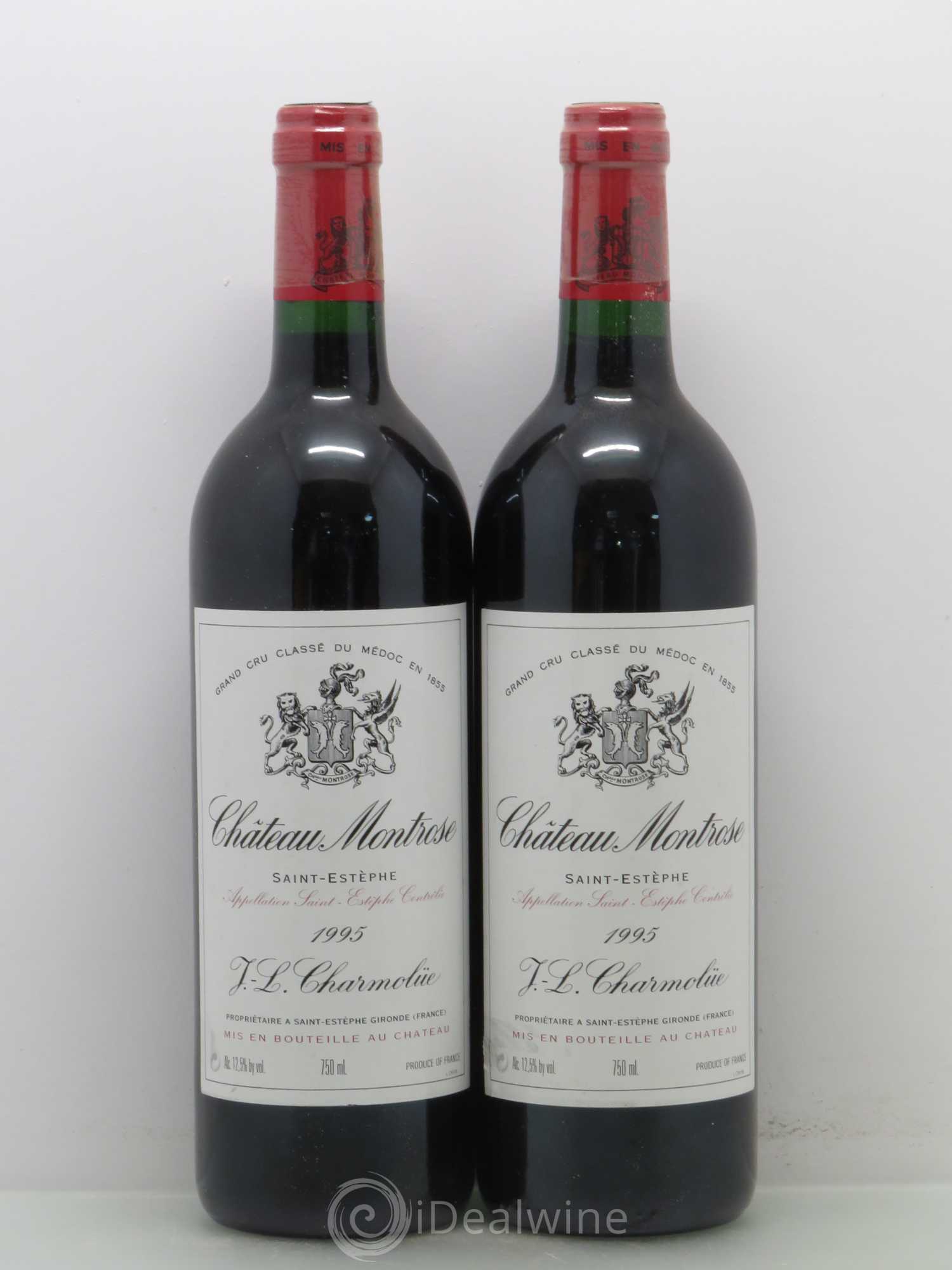 Château Montrose 2ème Grand Cru Classé 1995 - Lot de 4 bouteilles - 2