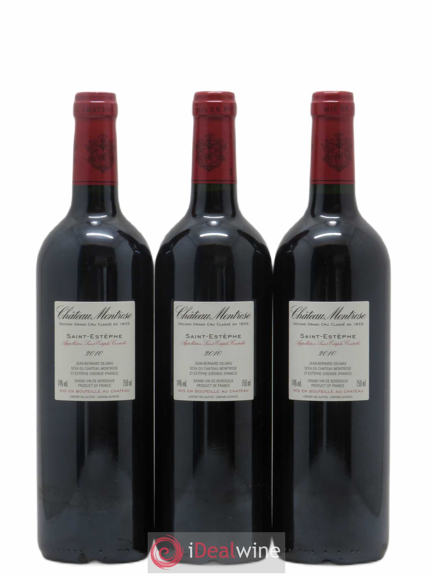 Château Montrose 2ème Grand Cru Classé 2010 - Lot de 6 bouteilles - 4