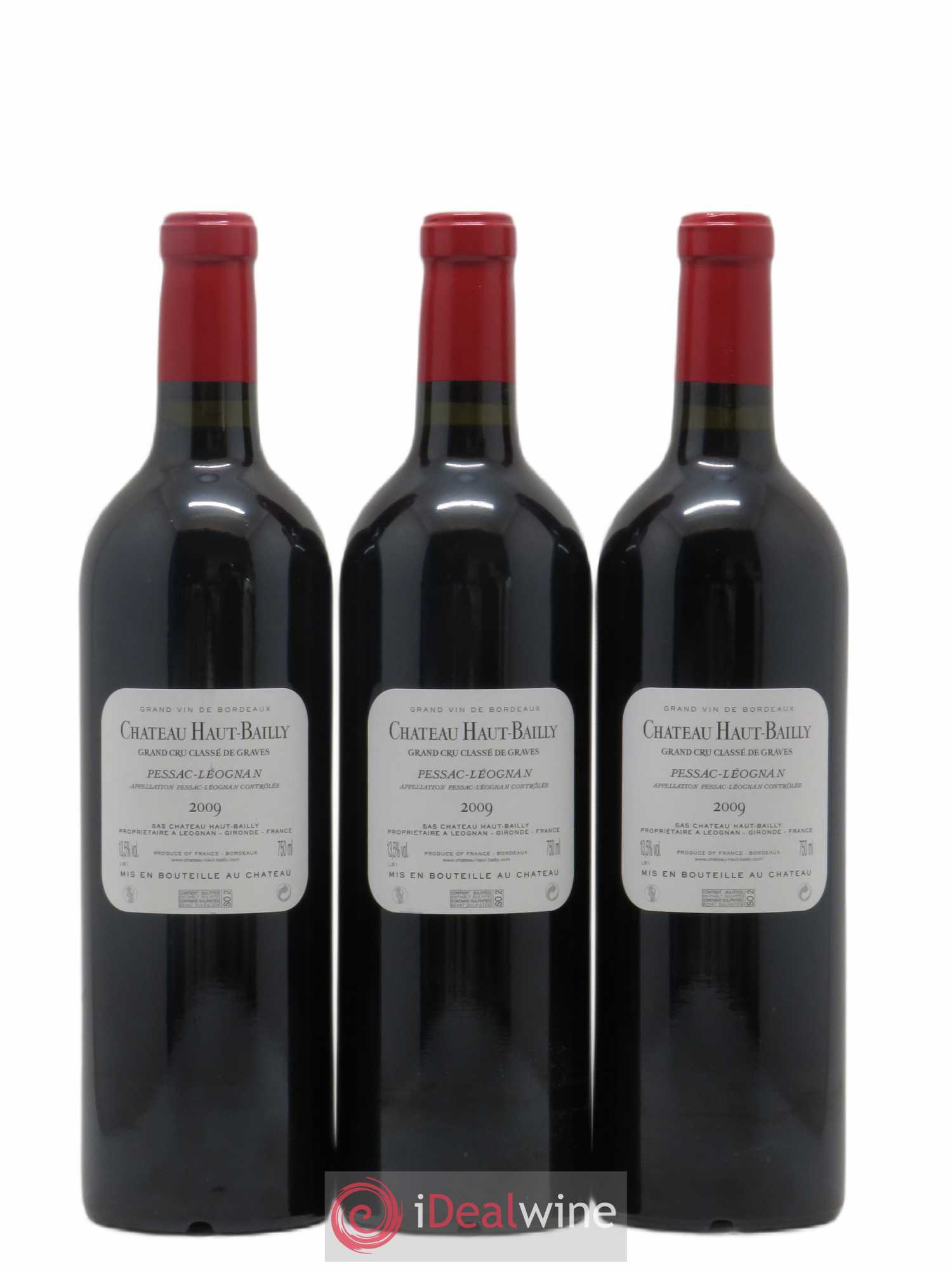 Château Haut-Bailly Cru Classé de Graves 2009 - Lot de 6 bouteilles - 4