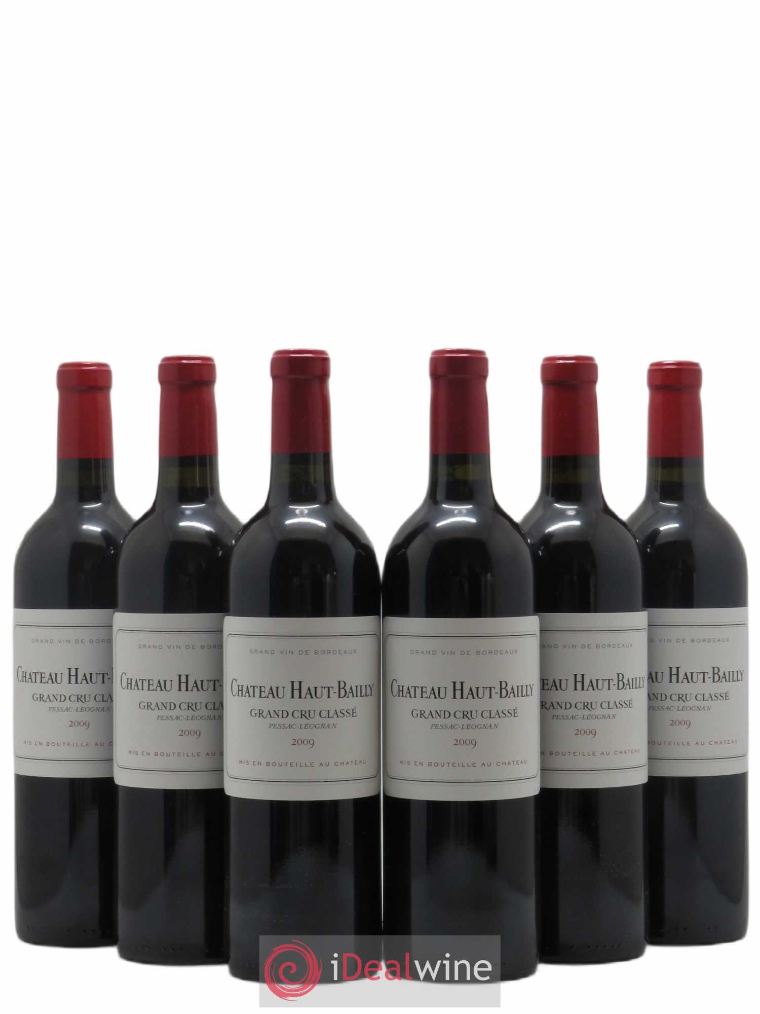 Château Haut-Bailly Cru Classé de Graves 2009 - Lot de 6 bouteilles - 0