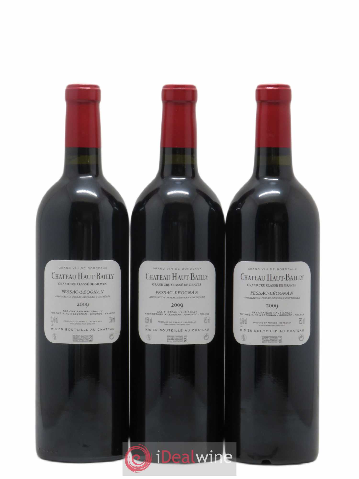 Château Haut-Bailly Cru Classé de Graves 2009 - Lot de 6 bouteilles - 4