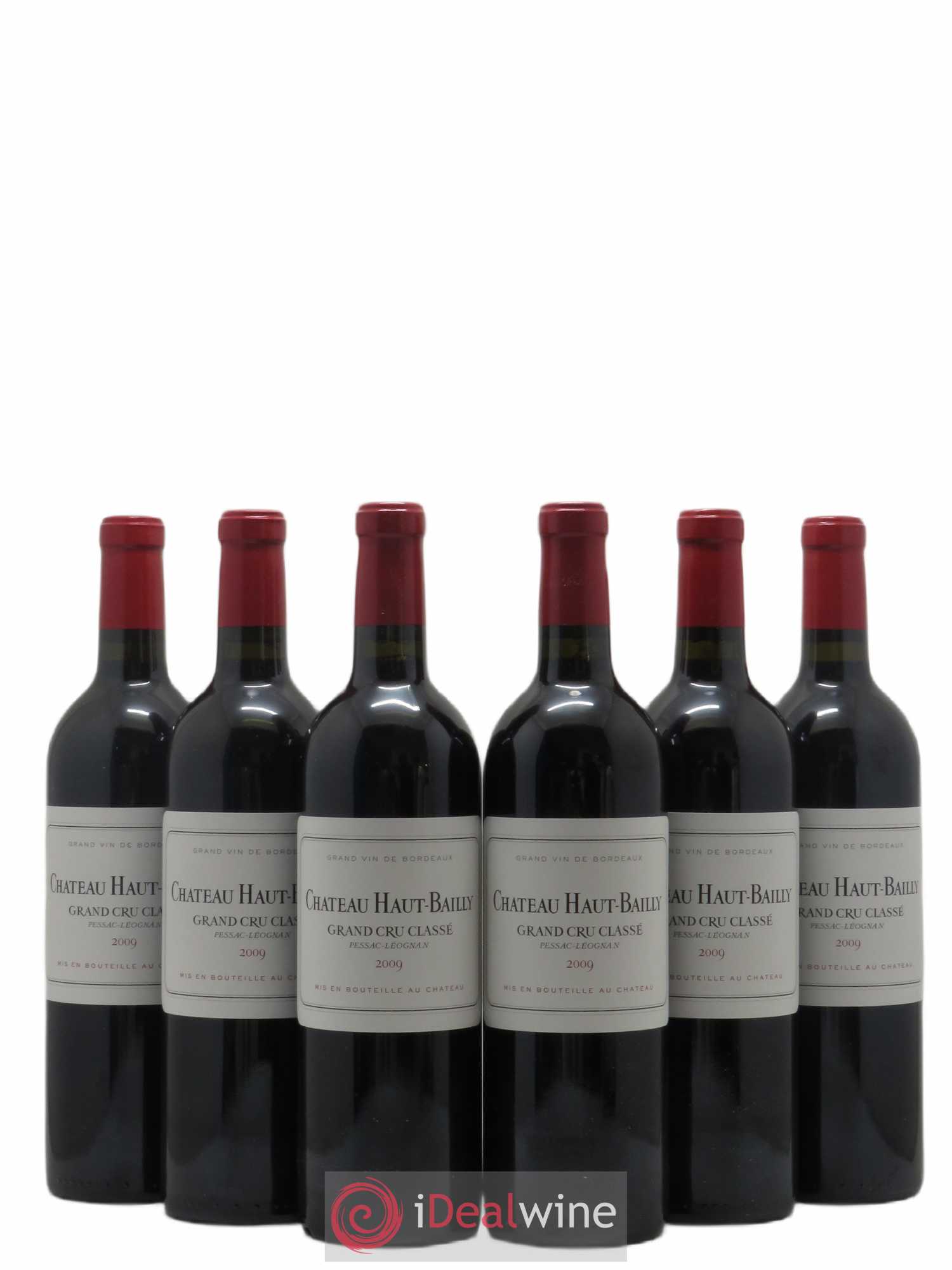 Château Haut-Bailly Cru Classé de Graves 2009 - Lot de 6 bouteilles - 0