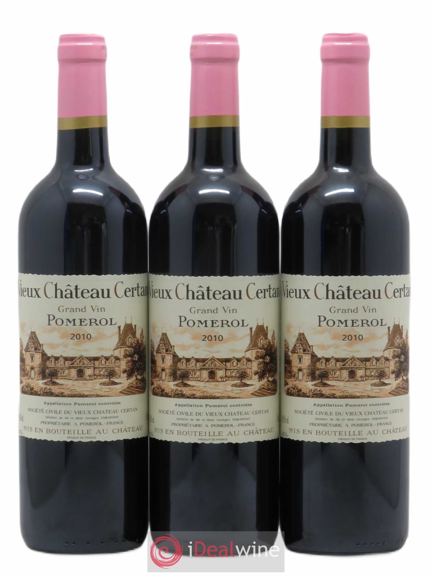 Vieux Château Certan 2010 - Lot de 6 bouteilles - 1