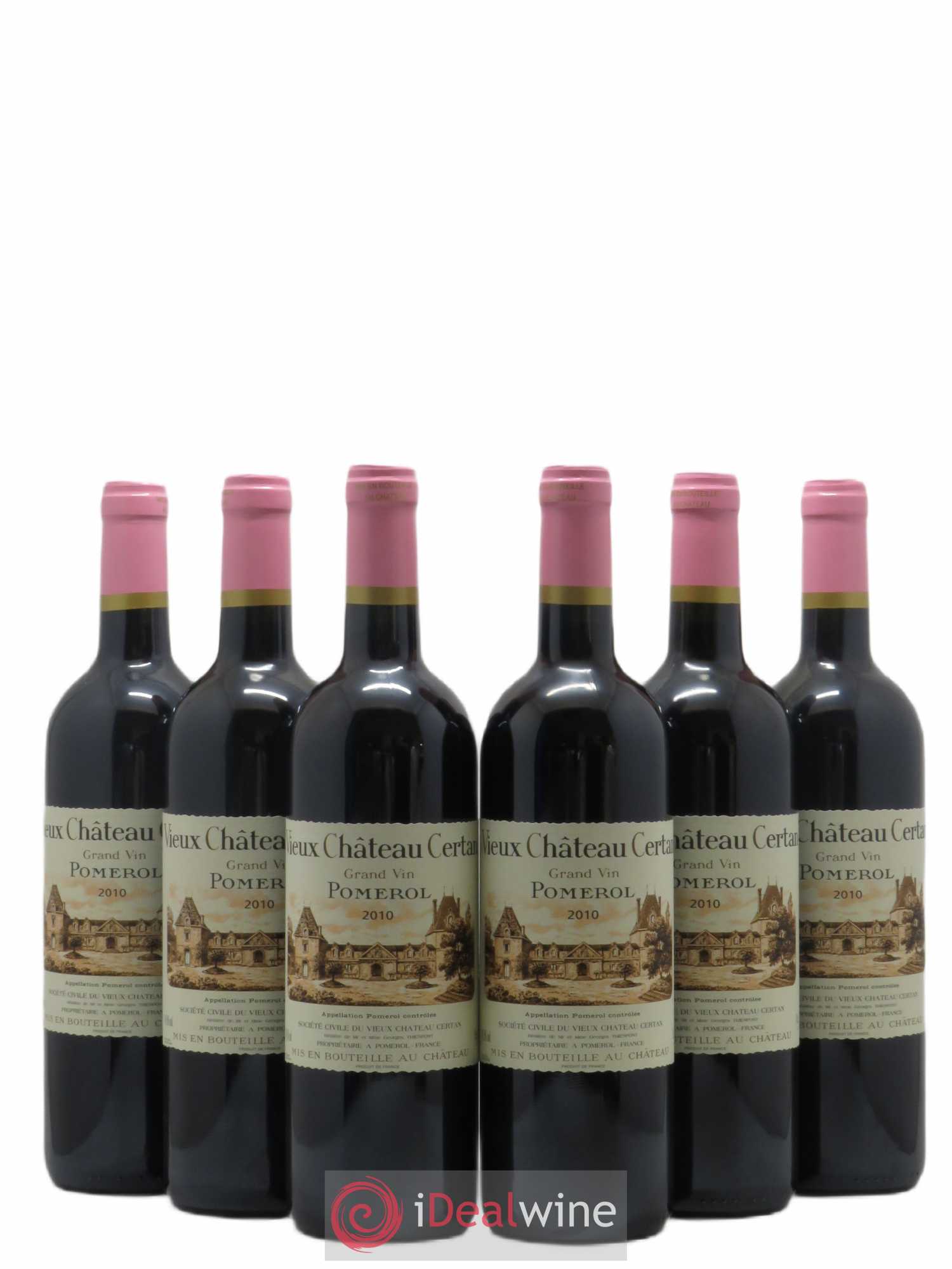 Vieux Château Certan 2010 - Lot de 6 bouteilles - 0