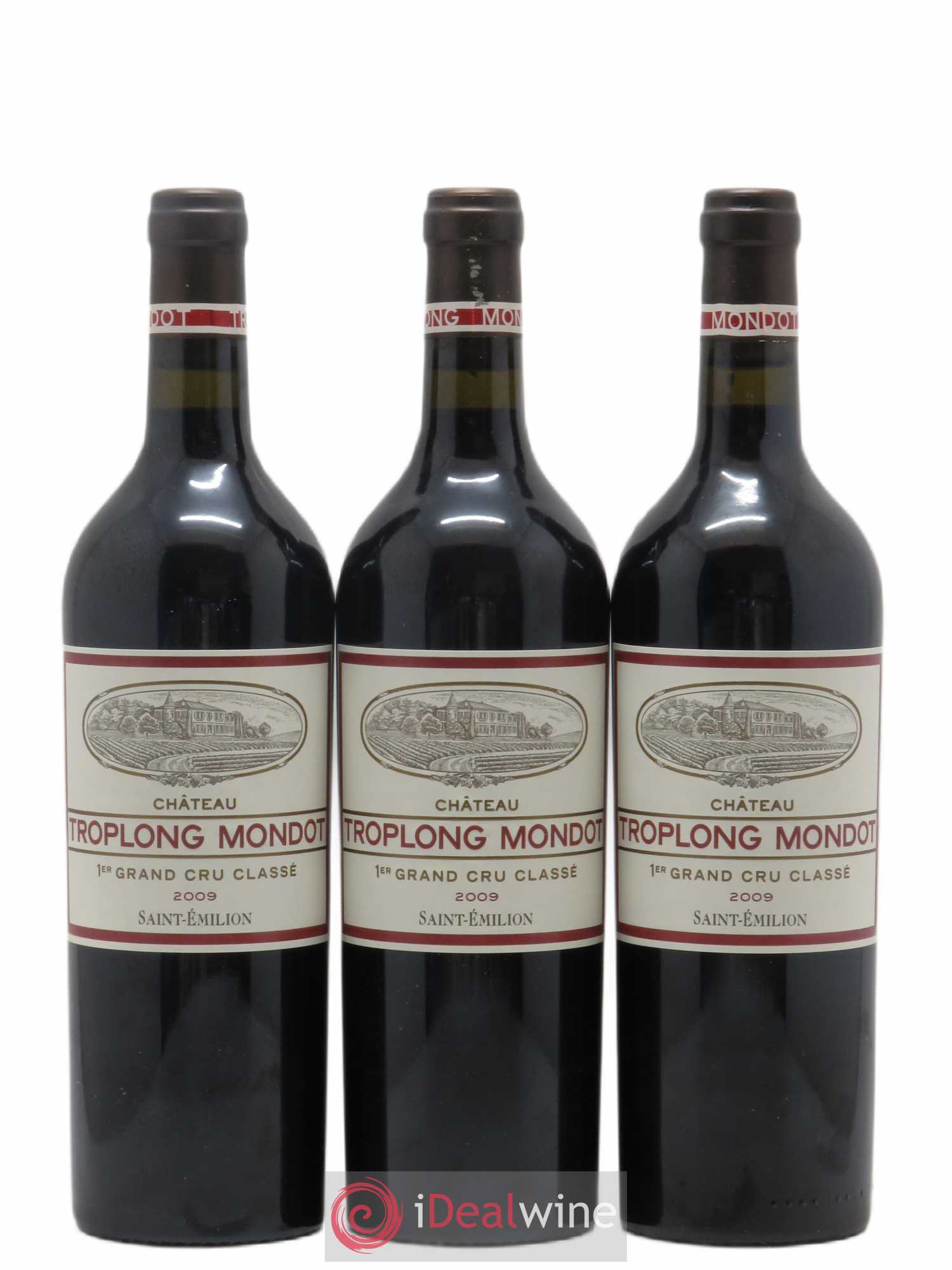 Château Troplong Mondot 1er Grand Cru Classé B 2009 - Lot de 6 bouteilles - 2
