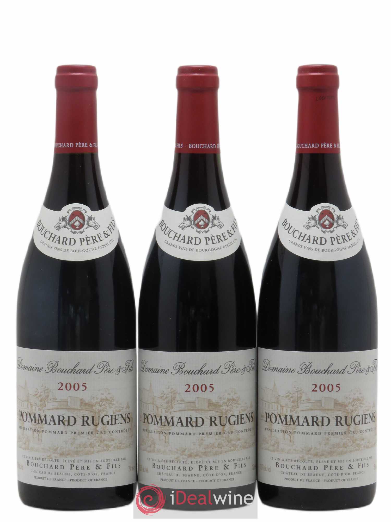 Pommard 1er Cru Rugiens Bouchard Père & Fils 2005 - Lot de 12 bouteilles - 4