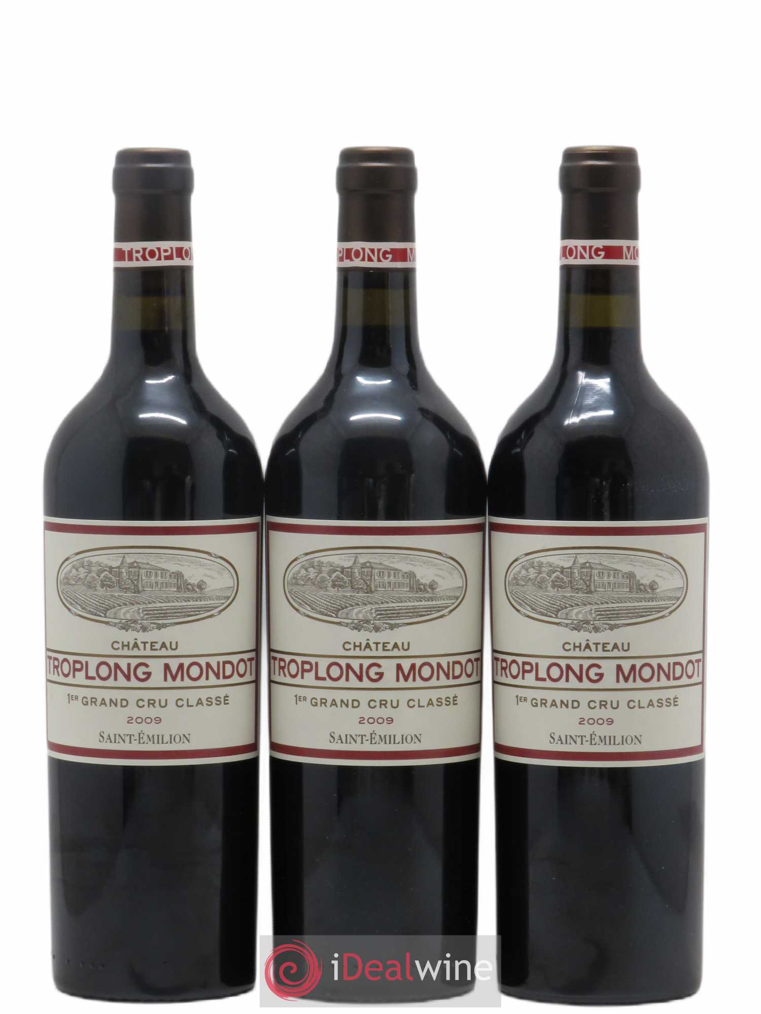 Château Troplong Mondot 1er Grand Cru Classé B 2009 - Lot de 6 bouteilles - 2