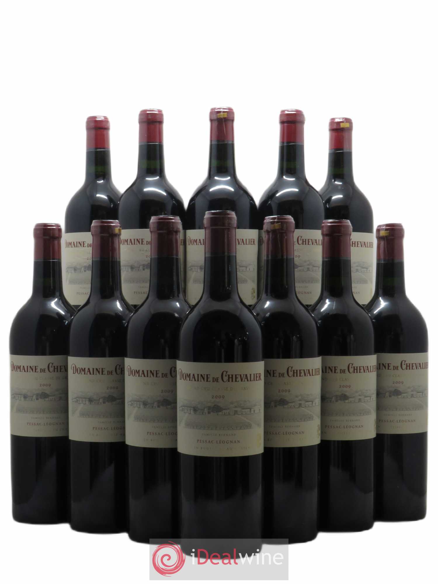 Domaine de Chevalier Cru Classé de Graves 2009 - Lot de 12 bouteilles - 0