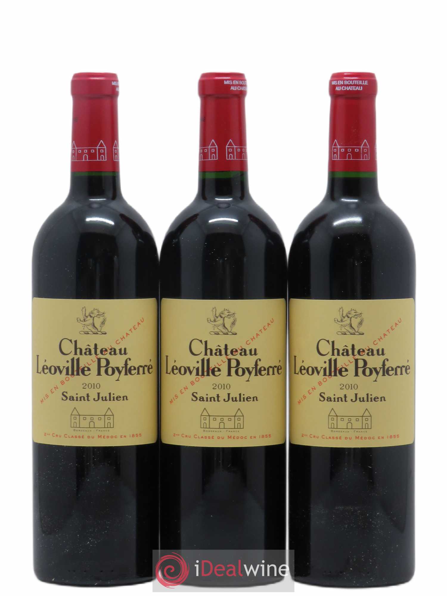 Château Léoville Poyferré 2ème Grand Cru Classé 2010 - Lot de 12 bouteilles - 2