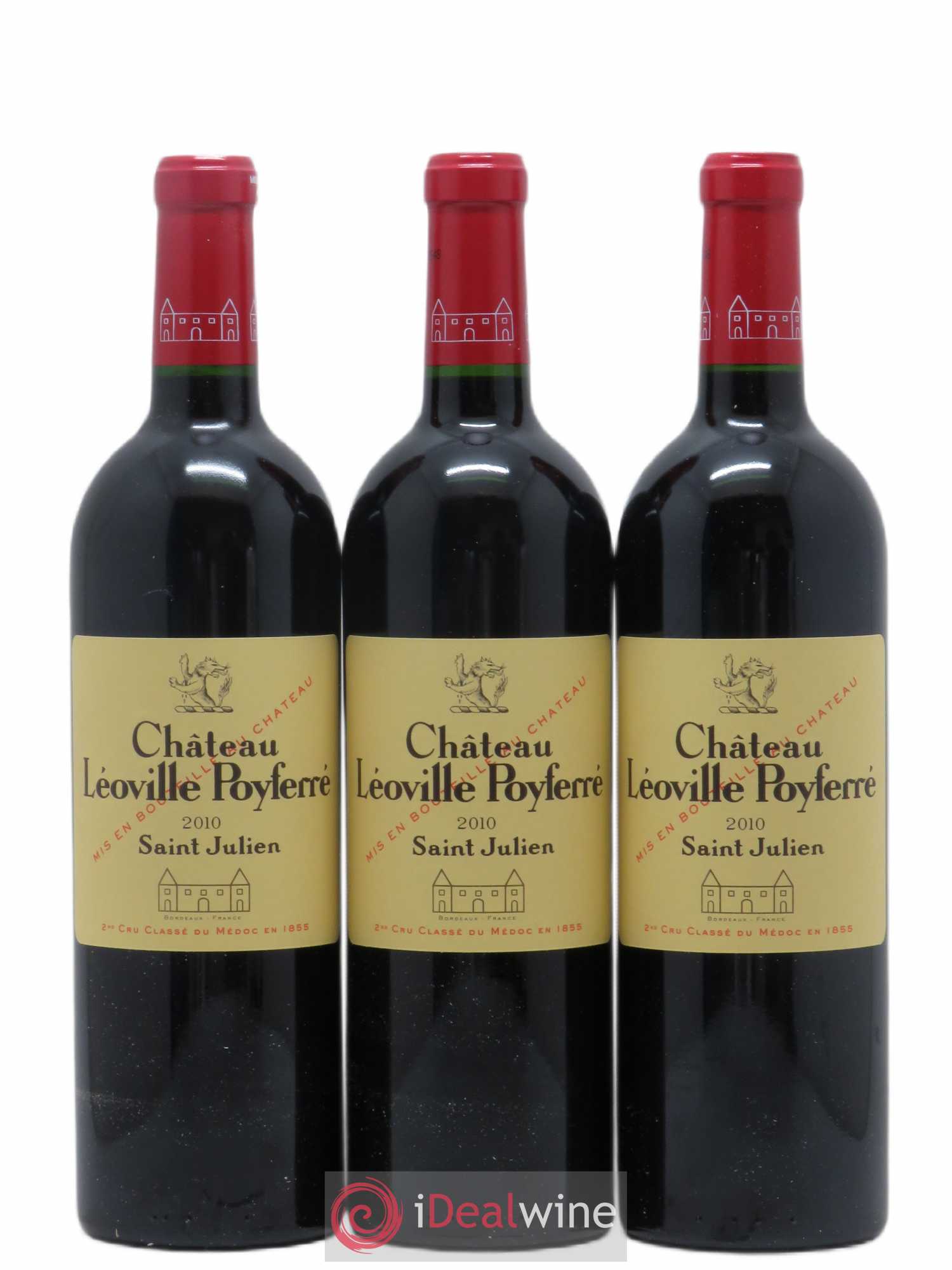 Château Léoville Poyferré 2ème Grand Cru Classé 2010 - Lot de 12 bouteilles - 4