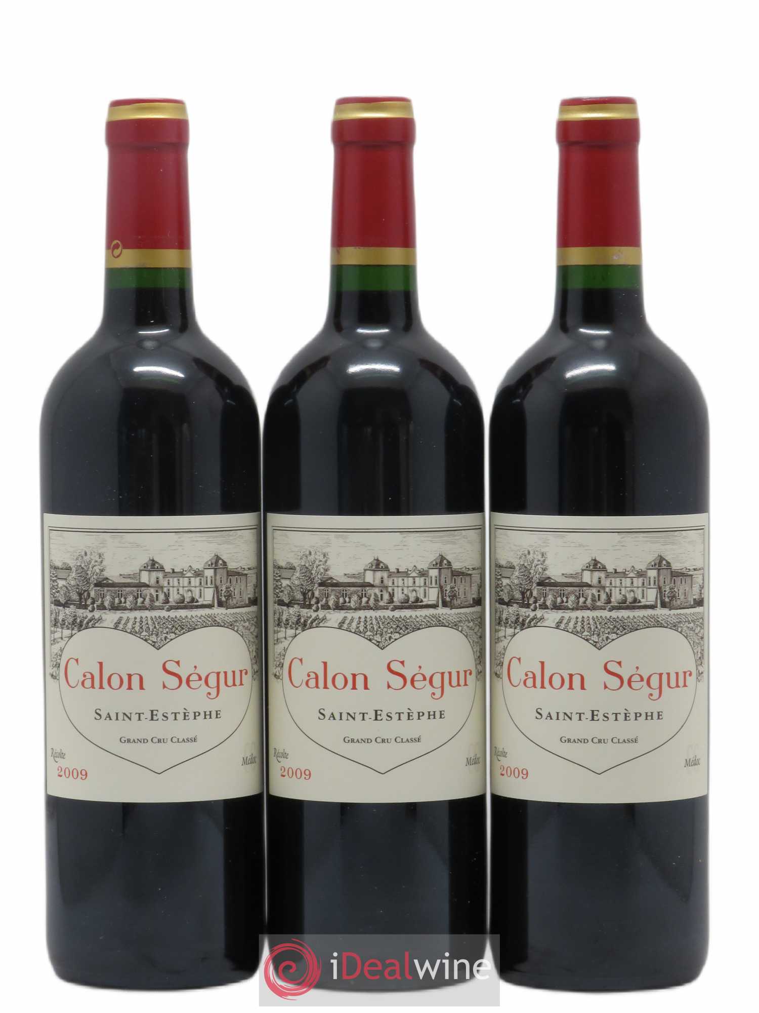 Château Calon Ségur 3ème Grand Cru Classé 2009 - Lot de 12 bouteilles - 2