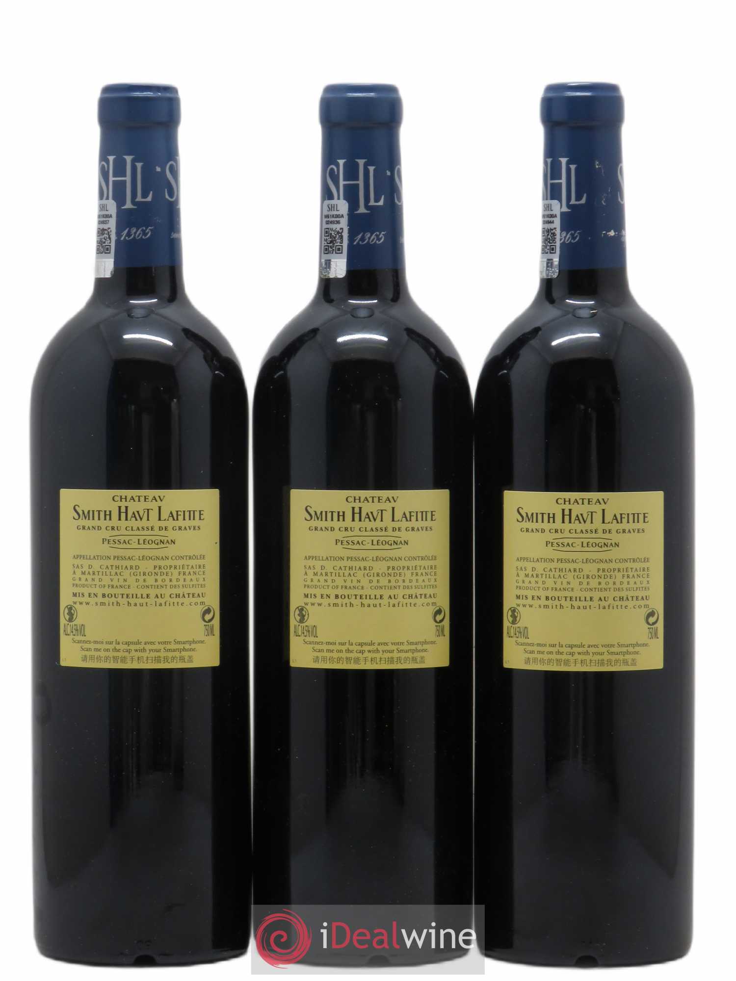 Château Smith Haut Lafitte Cru Classé de Graves 2009 - Lot de 12 bouteilles - 2