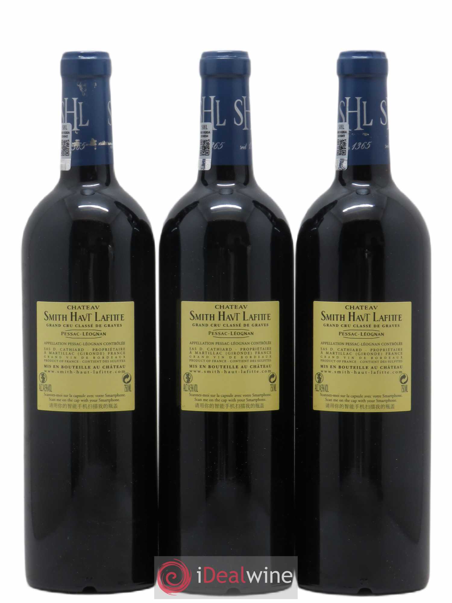 Château Smith Haut Lafitte Cru Classé de Graves 2009 - Lot de 12 bouteilles - 6