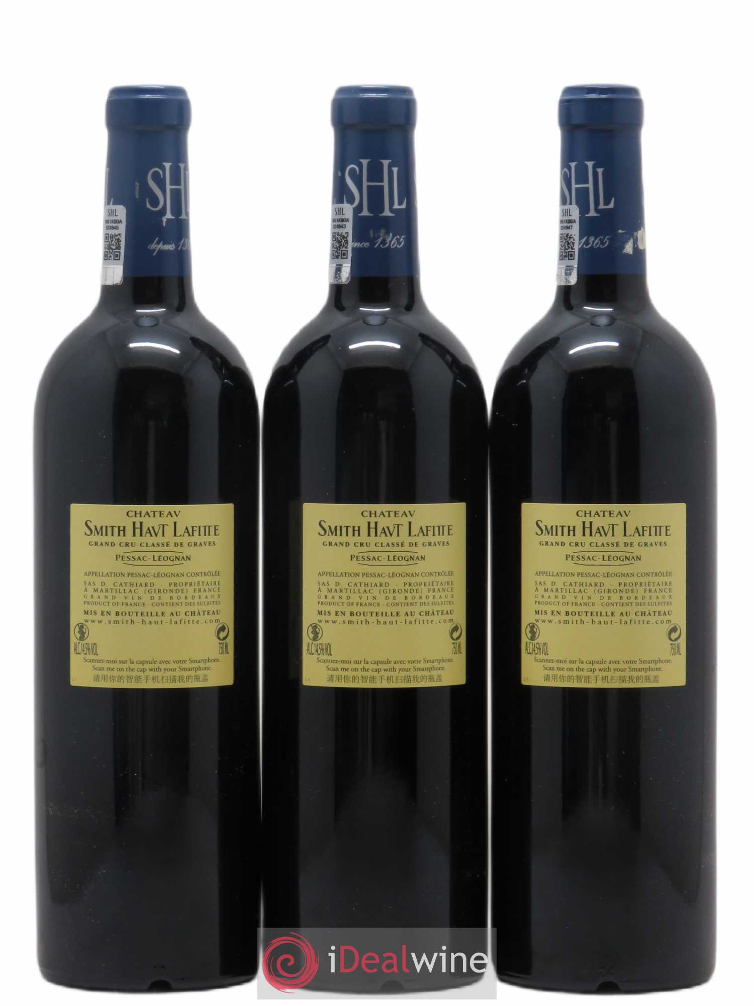 Château Smith Haut Lafitte Cru Classé de Graves 2009 - Lot de 12 bouteilles - 8