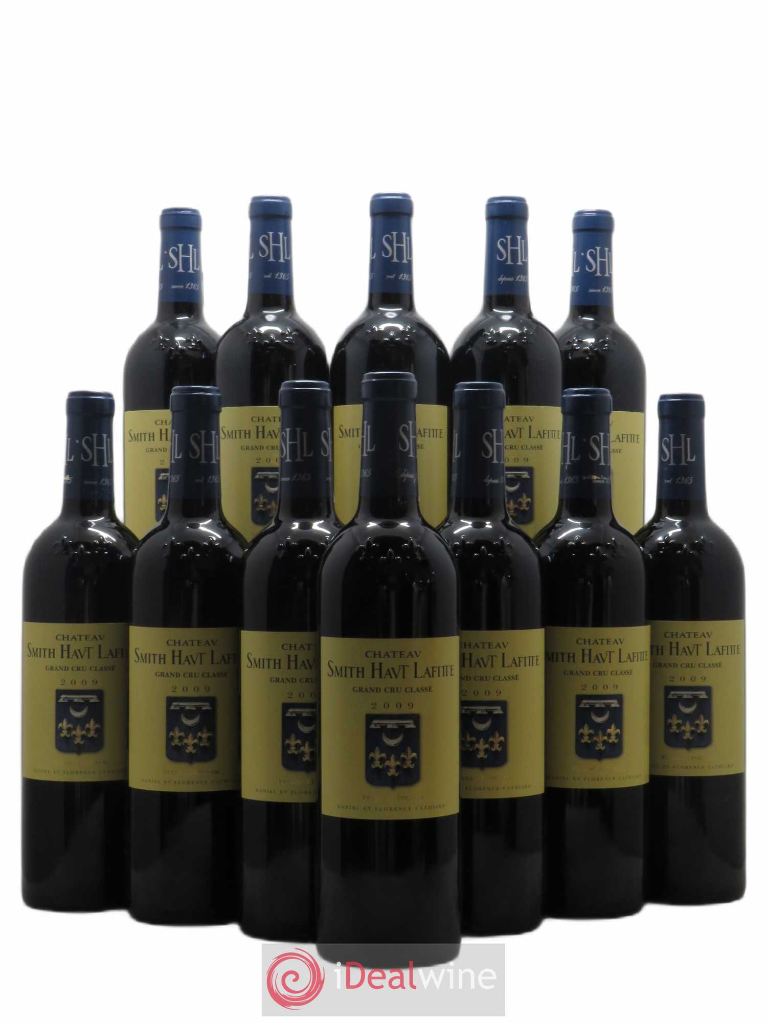 Château Smith Haut Lafitte Cru Classé de Graves 2009 - Lot de 12 bouteilles - 0