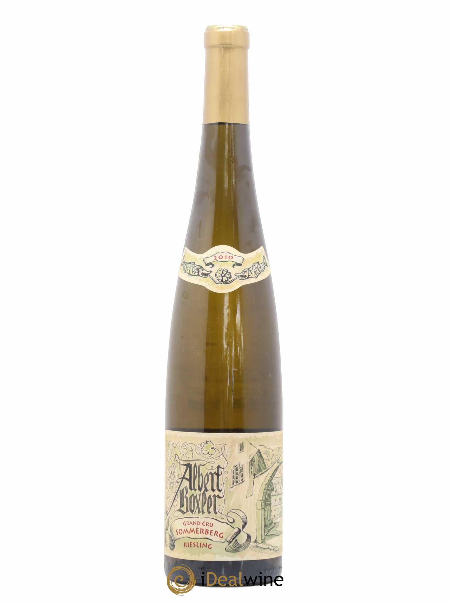 Alsace Riesling Grand Cru Sommerberg Albert Boxler 2010 - Lot de 1 bouteille - 0