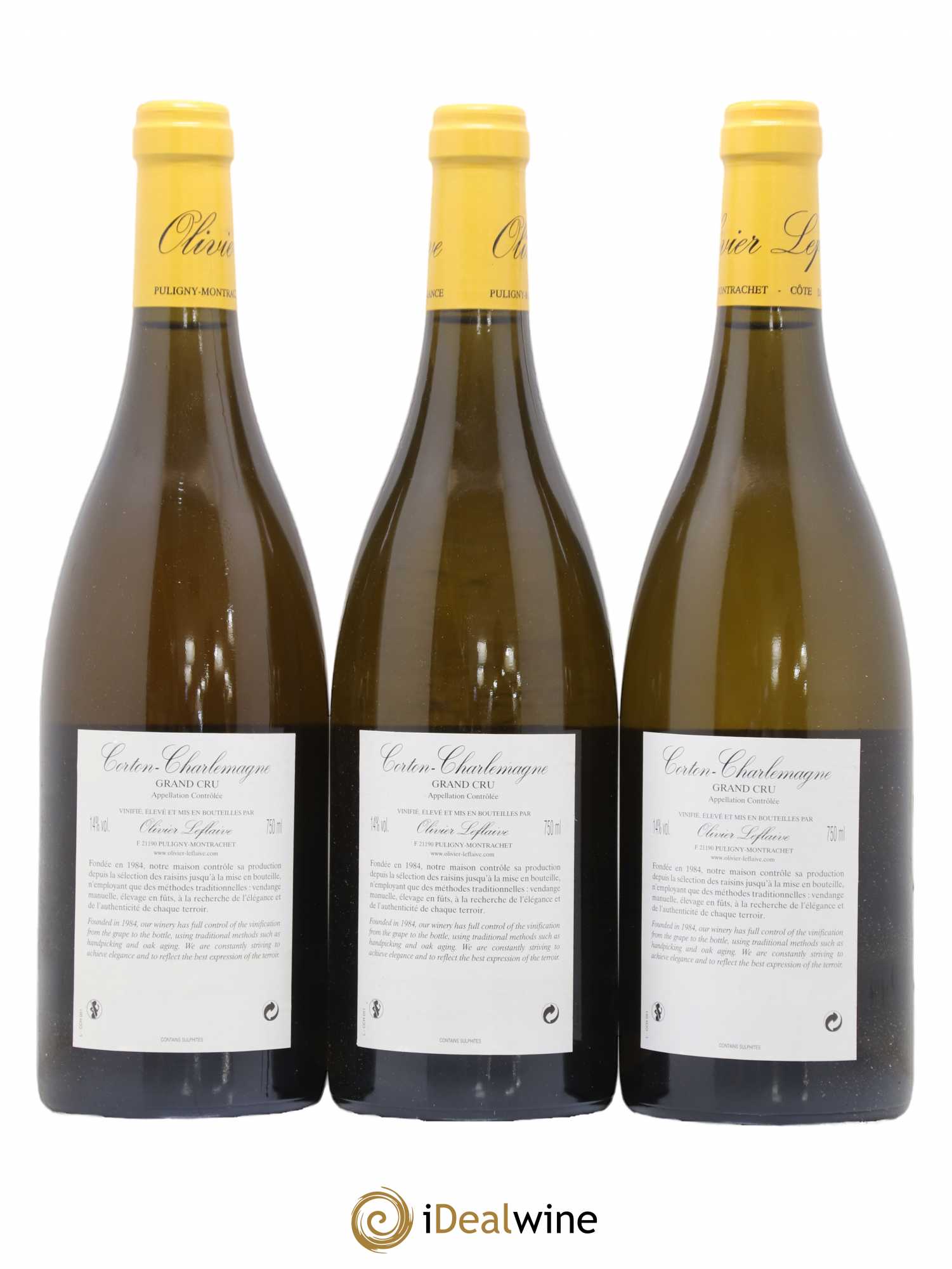 Corton-Charlemagne Grand Cru Olivier Leflaive 2005 - Lot de 6 bouteilles - 4
