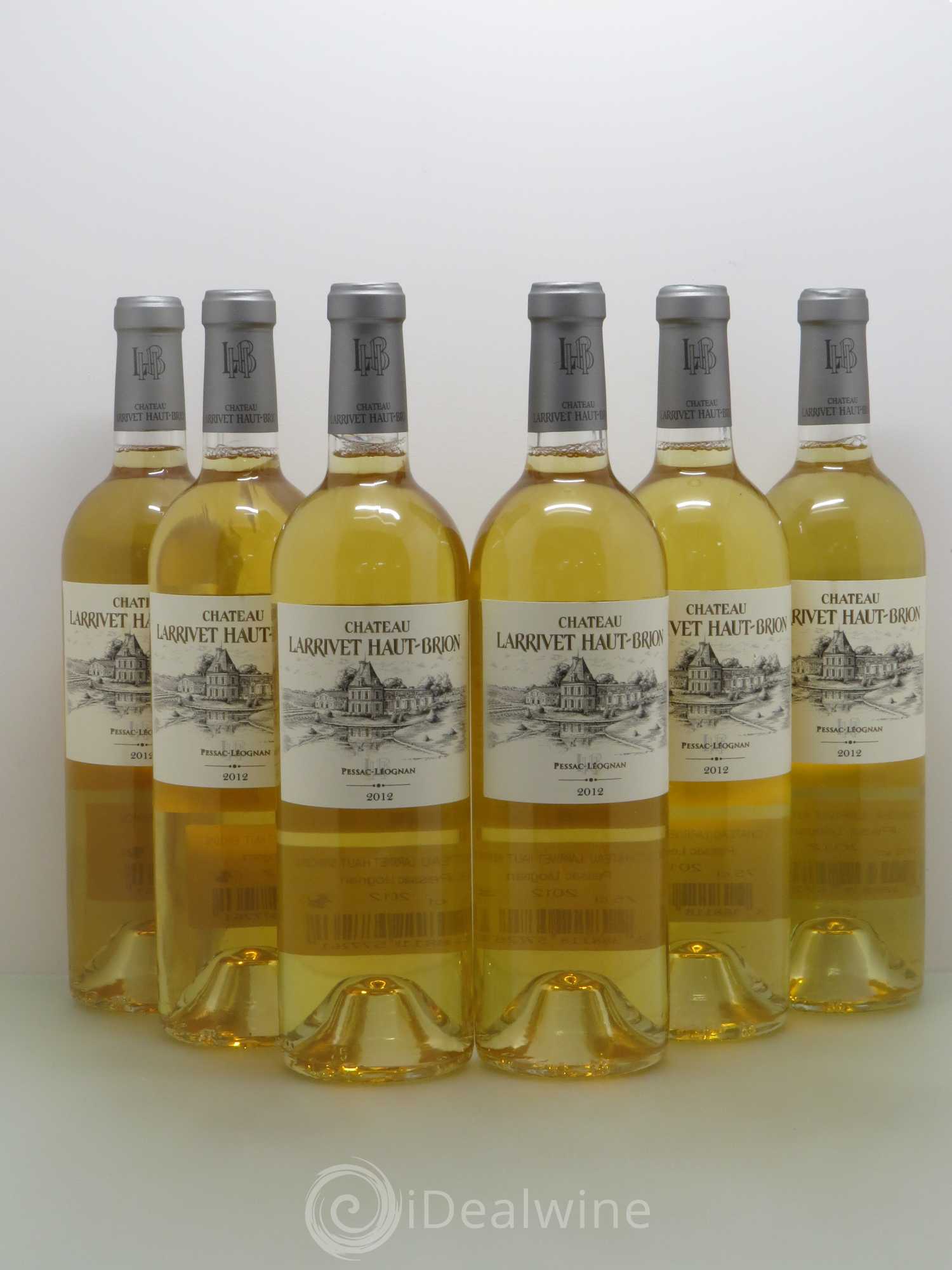 Château Larrivet Haut-Brion 2012 - Lot de 6 bouteilles - 0