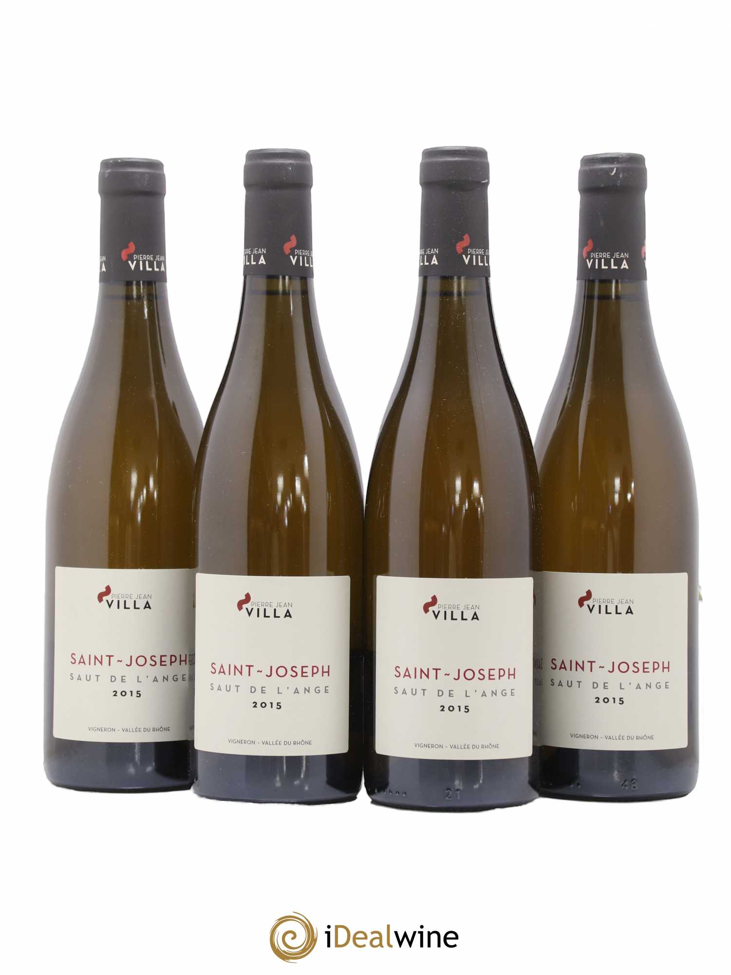 Saint-Joseph Saut de l'Ange Pierre-Jean Villa 2015 - Lot de 4 bouteilles - 0