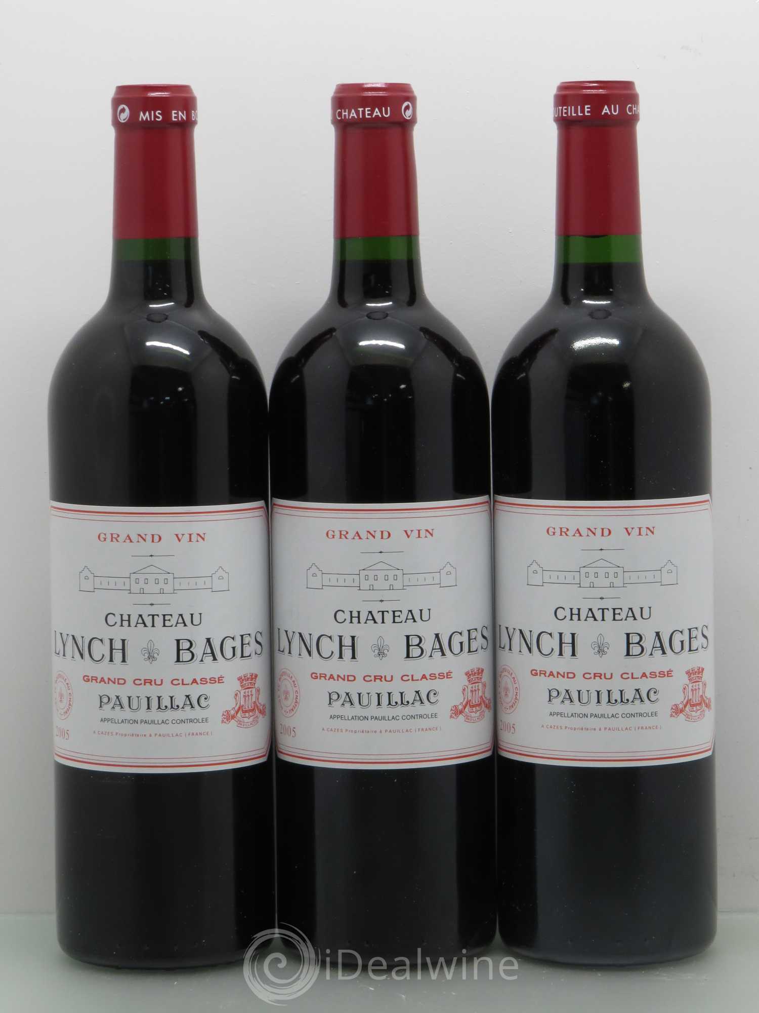 Château Lynch Bages 5ème Grand Cru Classé 2005 - Lot de 12 bouteilles - 1