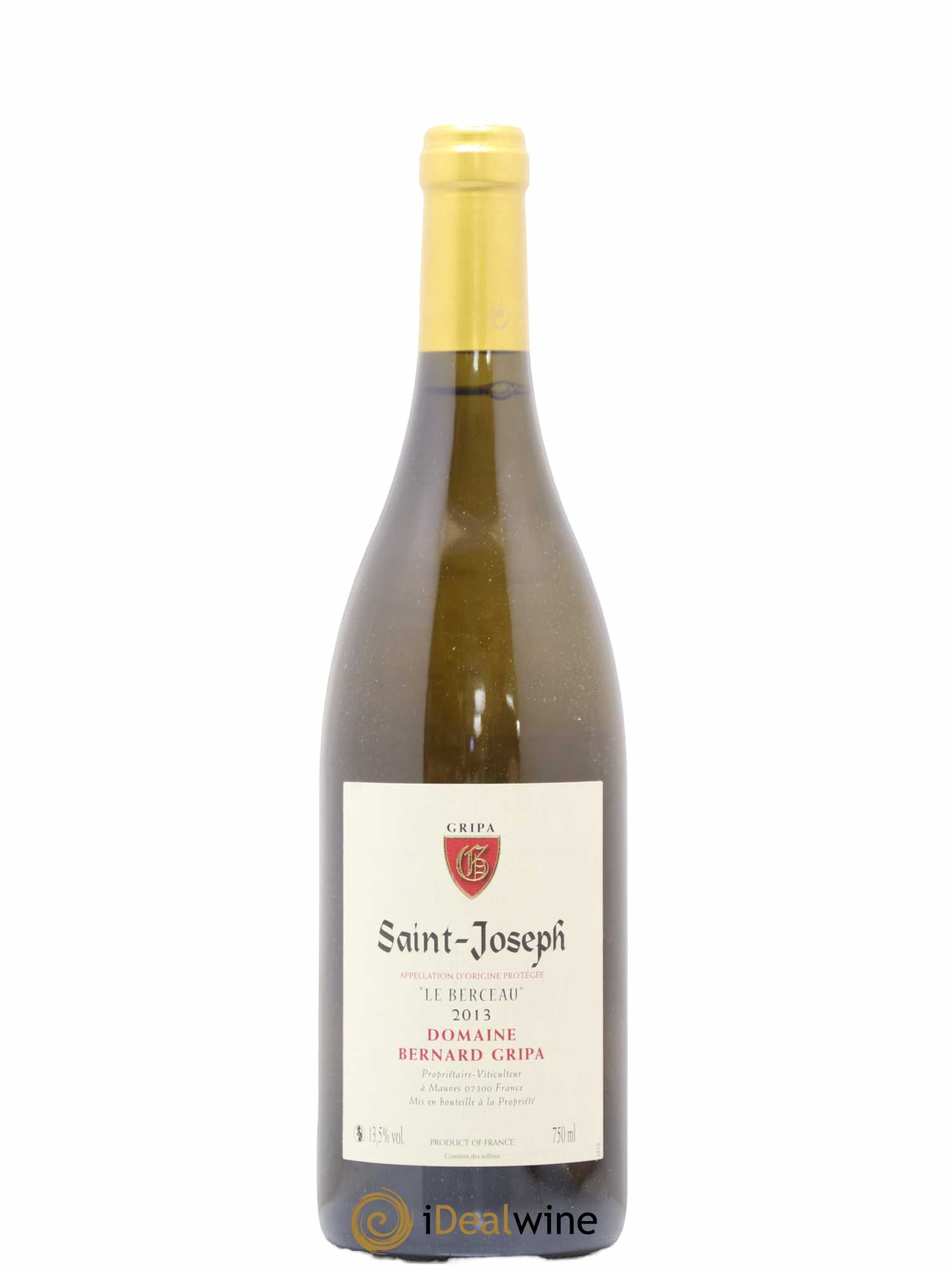 Saint-Joseph Le Berceau Bernard Gripa (Domaine) 2013 - Lot de 1 bouteille - 0