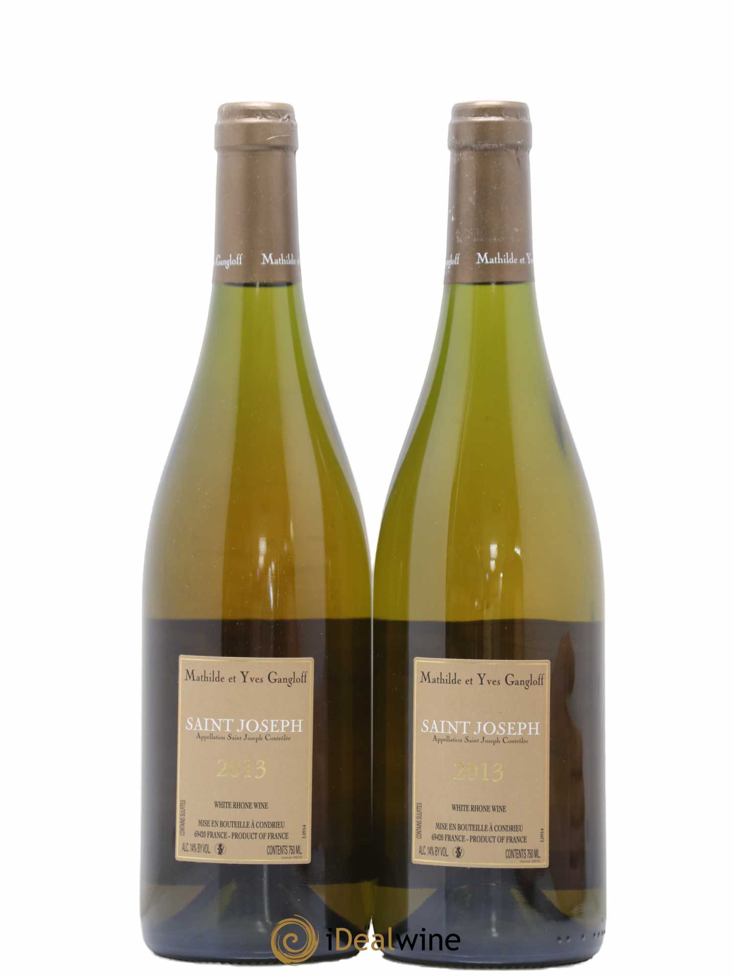 Saint-Joseph Gangloff (Domaine) 2013 - Lot de 2 bouteilles - 1