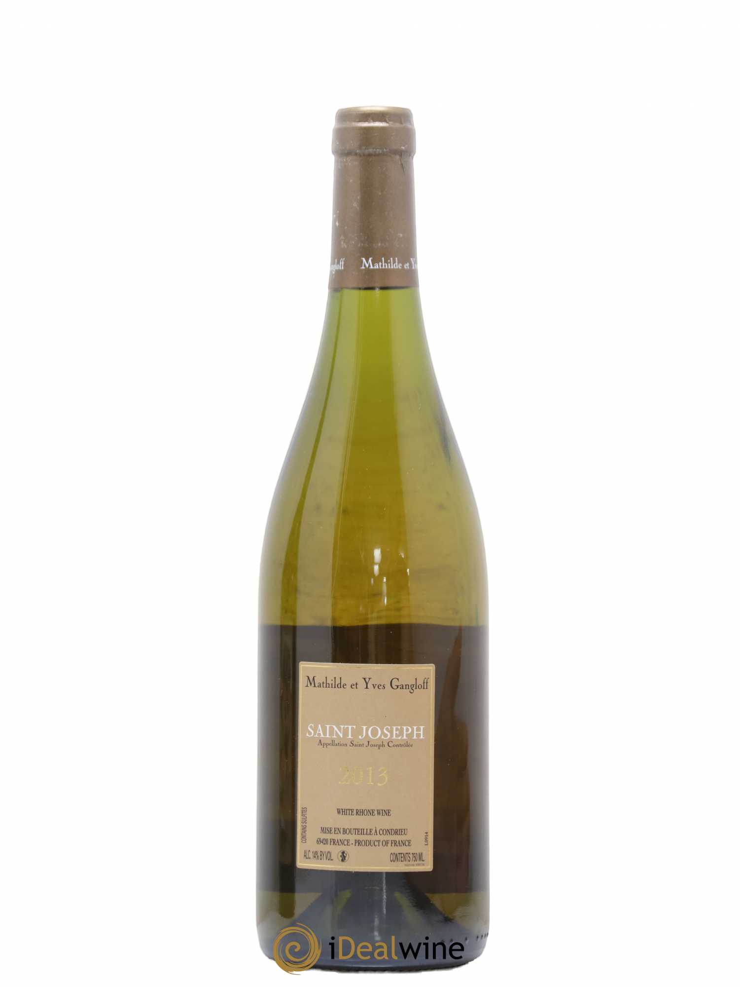 Saint-Joseph Gangloff (Domaine) 2013 - Lot de 1 bouteille - 1
