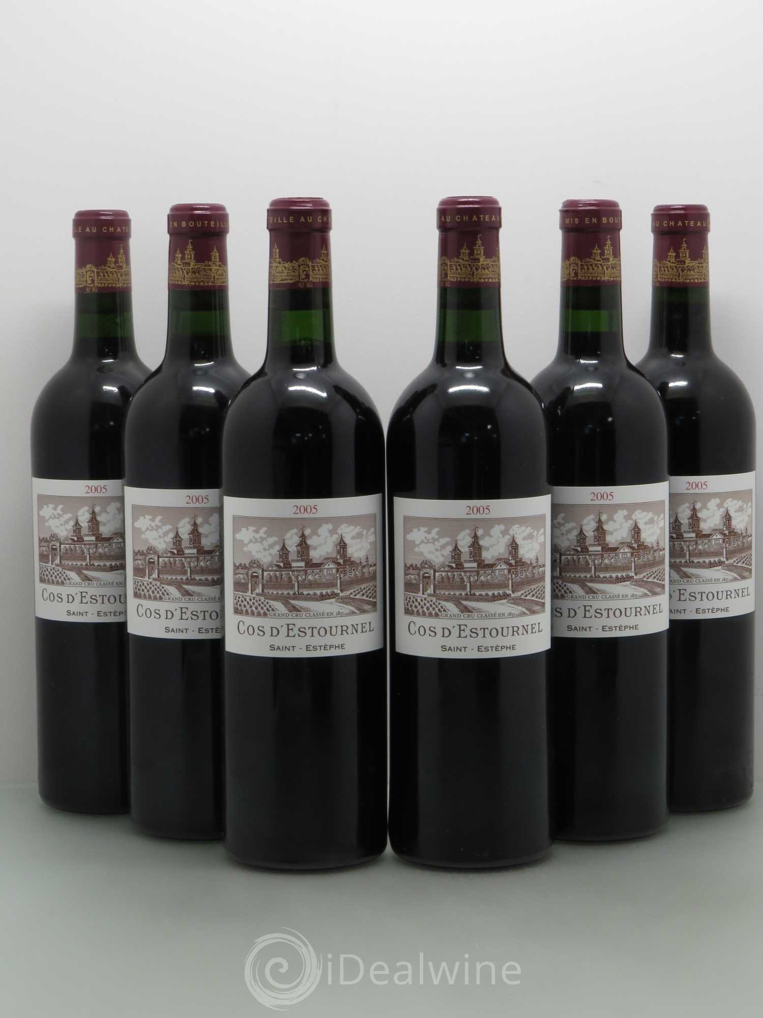 Cos d'Estournel 2ème Grand Cru Classé 2005 - Lot de 6 bouteilles - 0