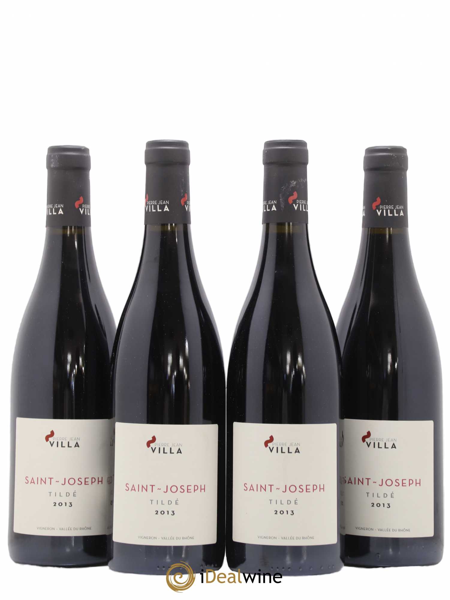 Saint-Joseph Tildé Pierre-Jean Villa 2013 - Lot de 4 bouteilles - 0