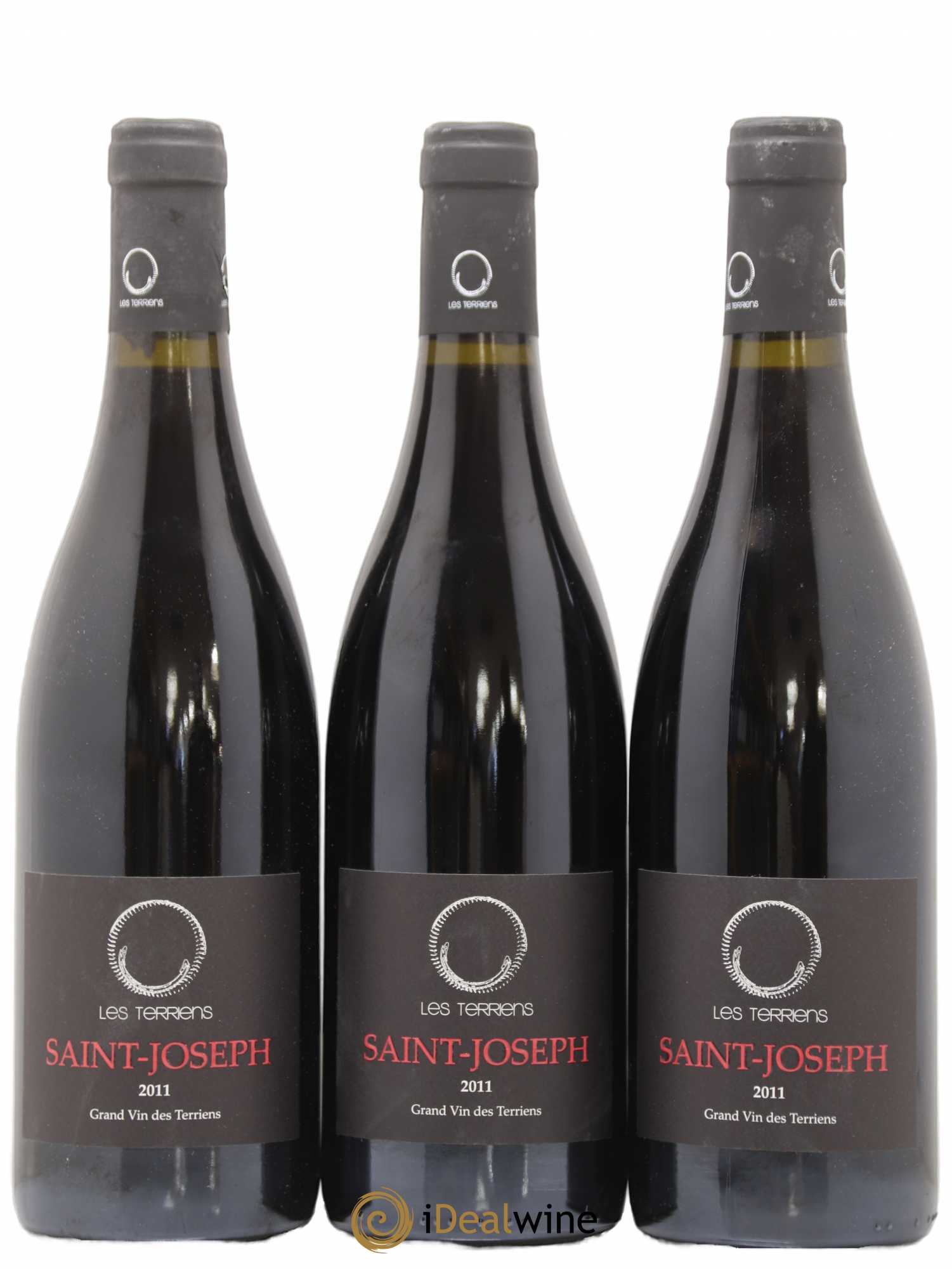 Saint-Joseph 2011 - Posten von 3 Flaschen - 0