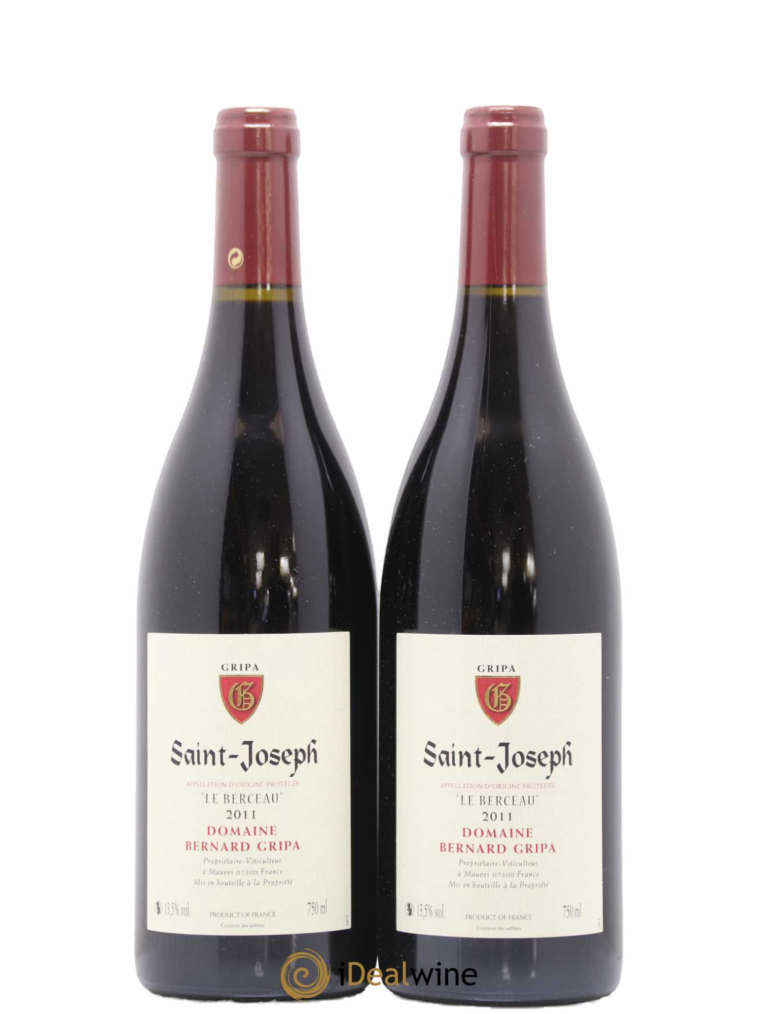 Saint-Joseph Le Berceau Bernard Gripa (Domaine) 2011 - Lot de 2 bouteilles - 0