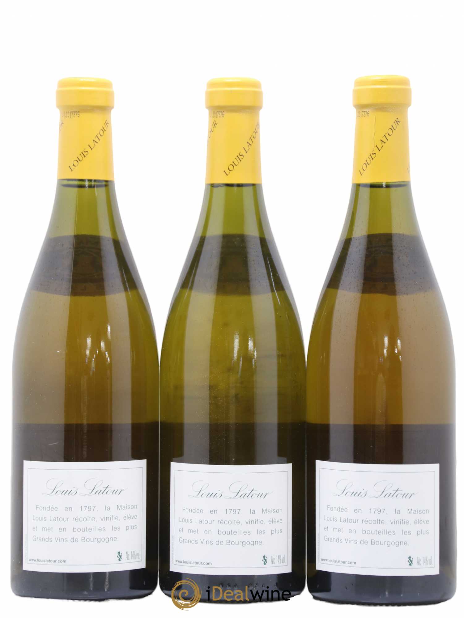 Chevalier-Montrachet Grand Cru Les Demoiselles Louis Latour 2009 - Lot de 3 bouteilles - 1