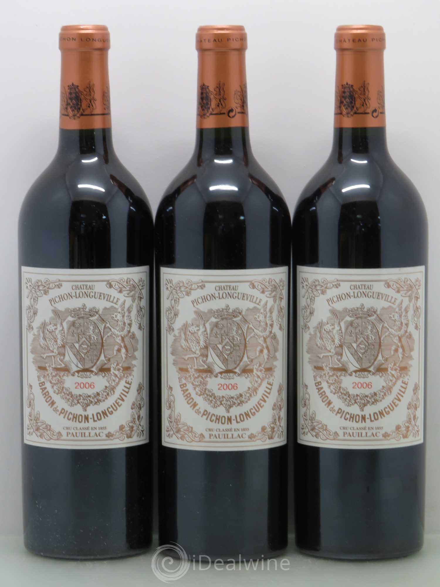 Pichon Longueville Baron 2ème Grand Cru Classé 2006 - Lot de 12 bouteilles - 2
