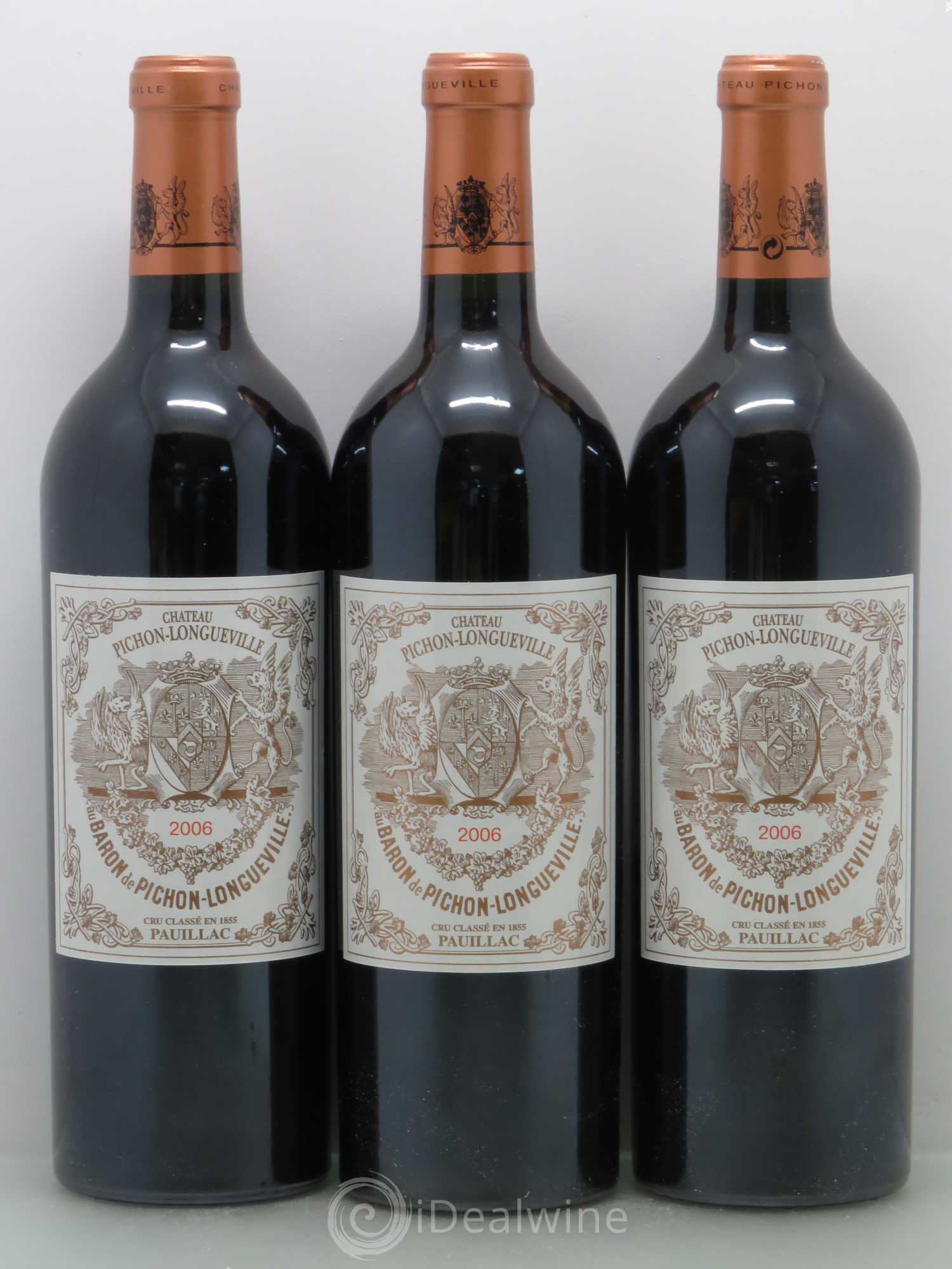 Pichon Longueville Baron 2ème Grand Cru Classé 2006 - Lot de 12 bouteilles - 3