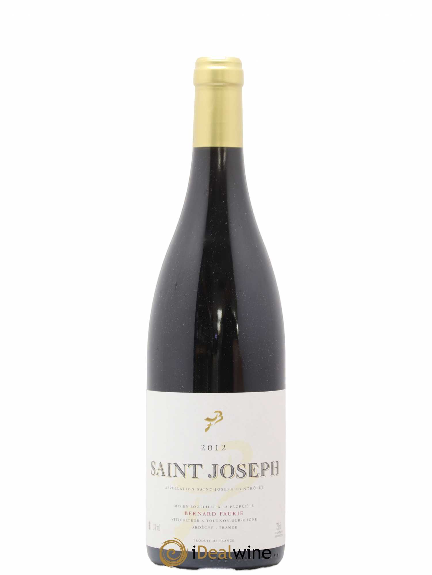 Saint-Joseph Bernard Faurie 2012 - Lot de 1 bouteille - 0