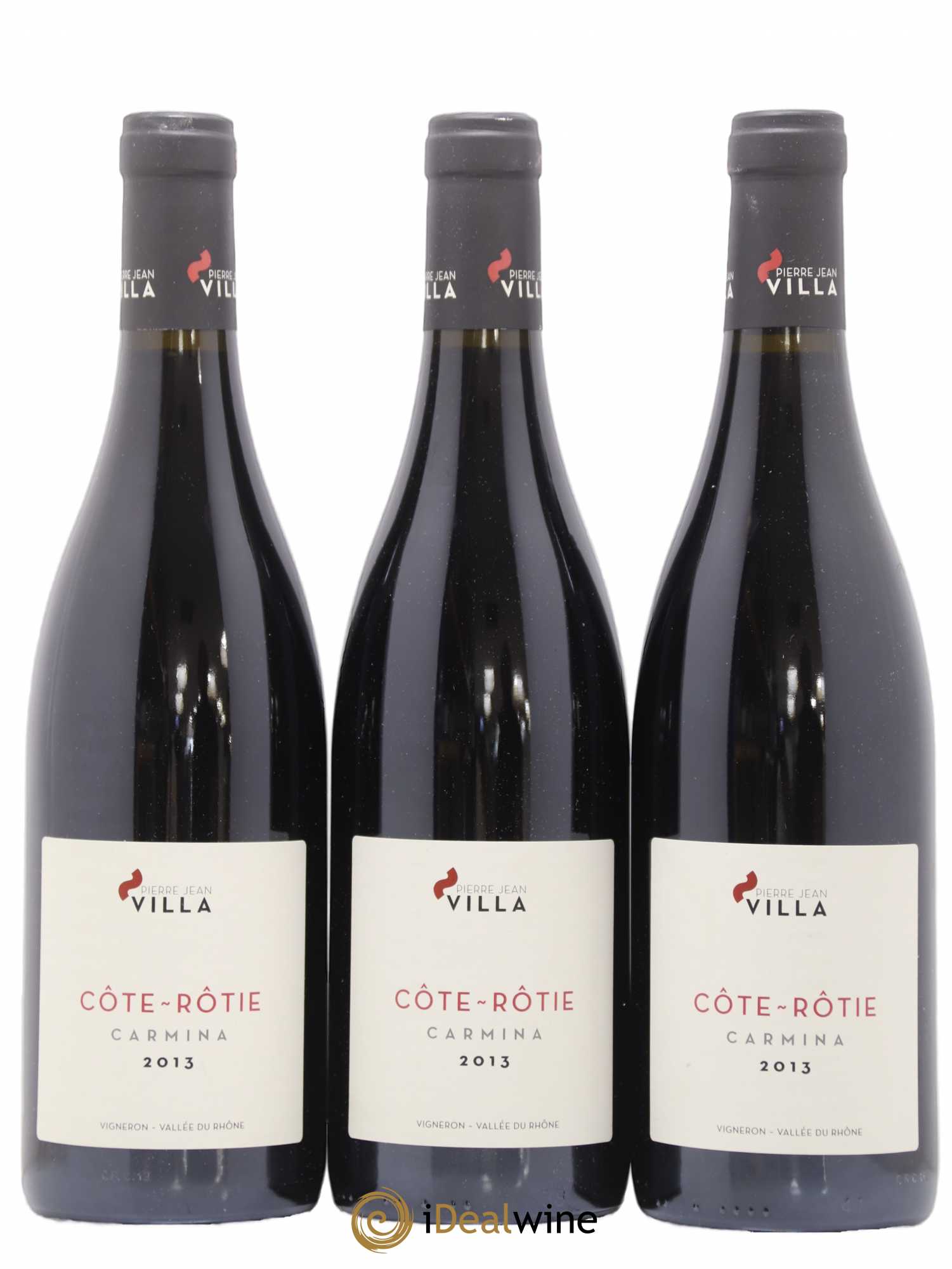 Côte-Rôtie Carmina Pierre-Jean Villa 2013 - Lot de 3 bouteilles - 0