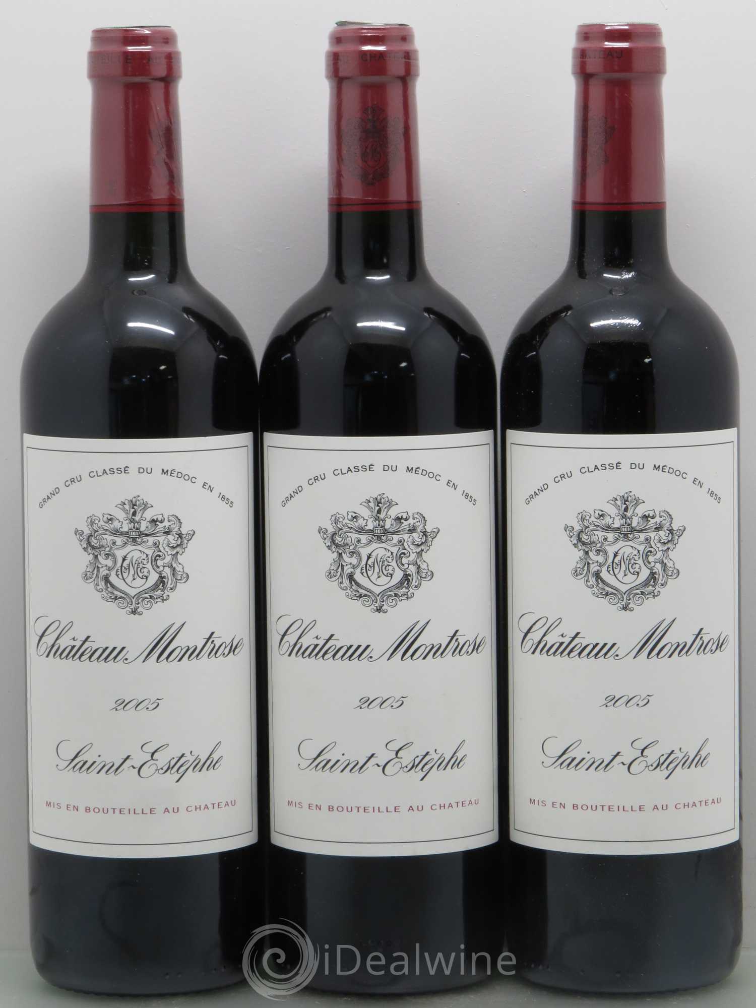 Château Montrose 2ème Grand Cru Classé 2005 - Lot de 6 bouteilles - 1