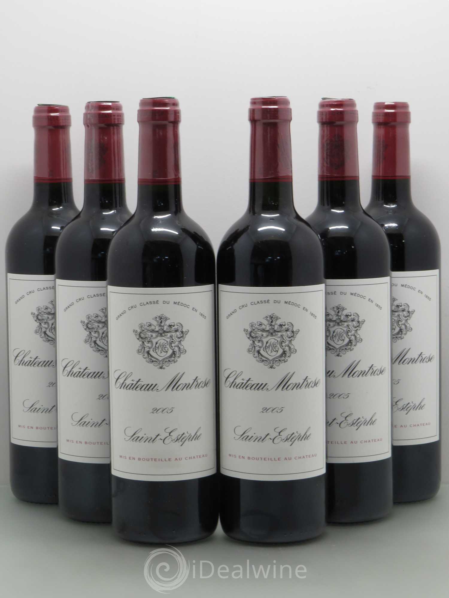Château Montrose 2ème Grand Cru Classé 2005 - Lot de 6 bouteilles - 0