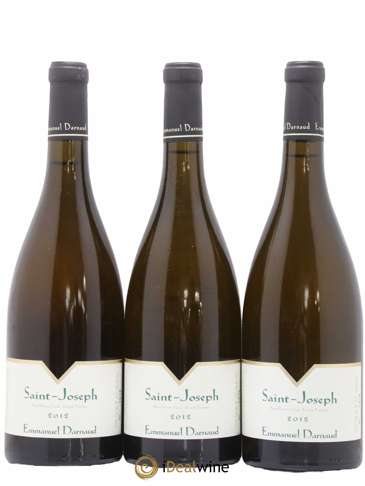 Saint-Joseph Domaine Emmanuel Darnaud 2012 - Posten von 3 Flaschen - 0