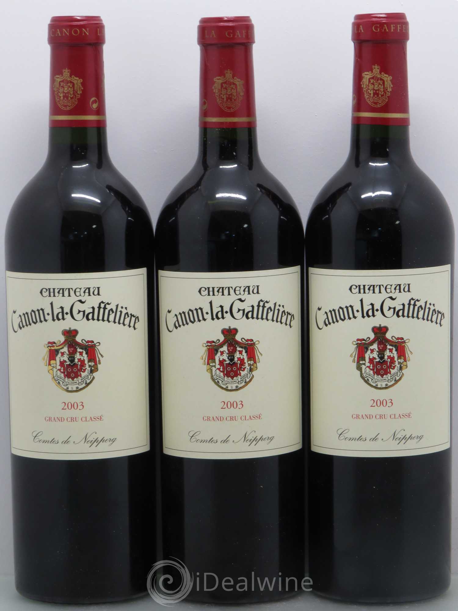 Château Canon la Gaffelière 1er Grand Cru Classé B 2003 - Lot de 6 bouteilles - 2