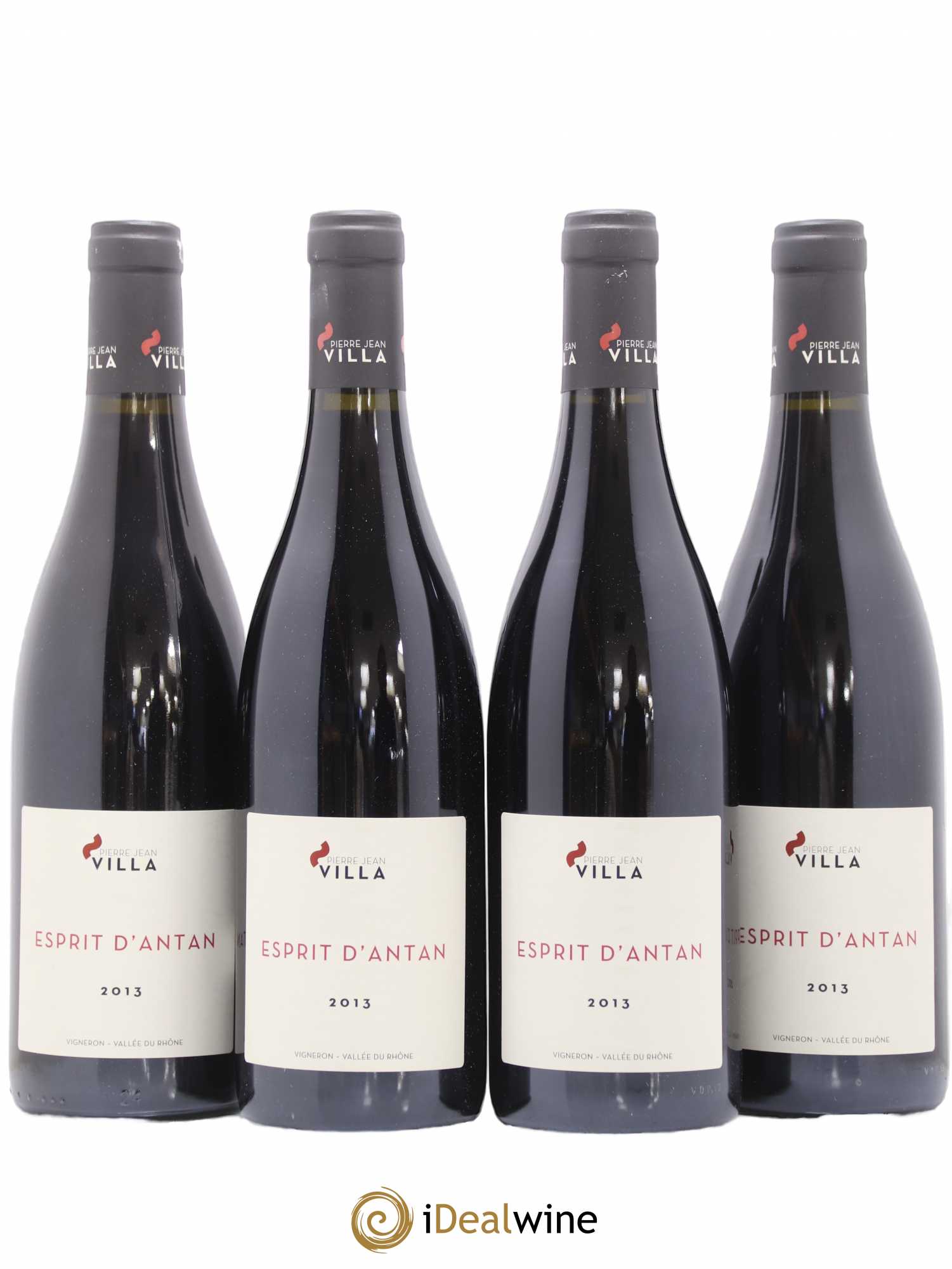 Collines Rhodaniennes Esprit d'Antan Pierre-Jean Villa 2013 - Lot de 4 bouteilles - 0